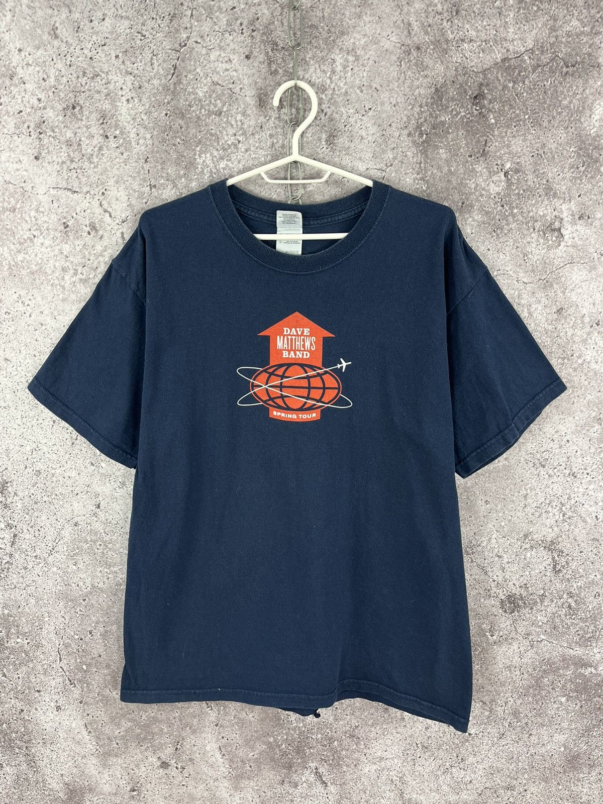 Band Tees Dave Matthews Band Spring Tour 07 Rock T-Shirt Navy Size L Size US L / EU 52-54 / 3 - 1 Thumbnail