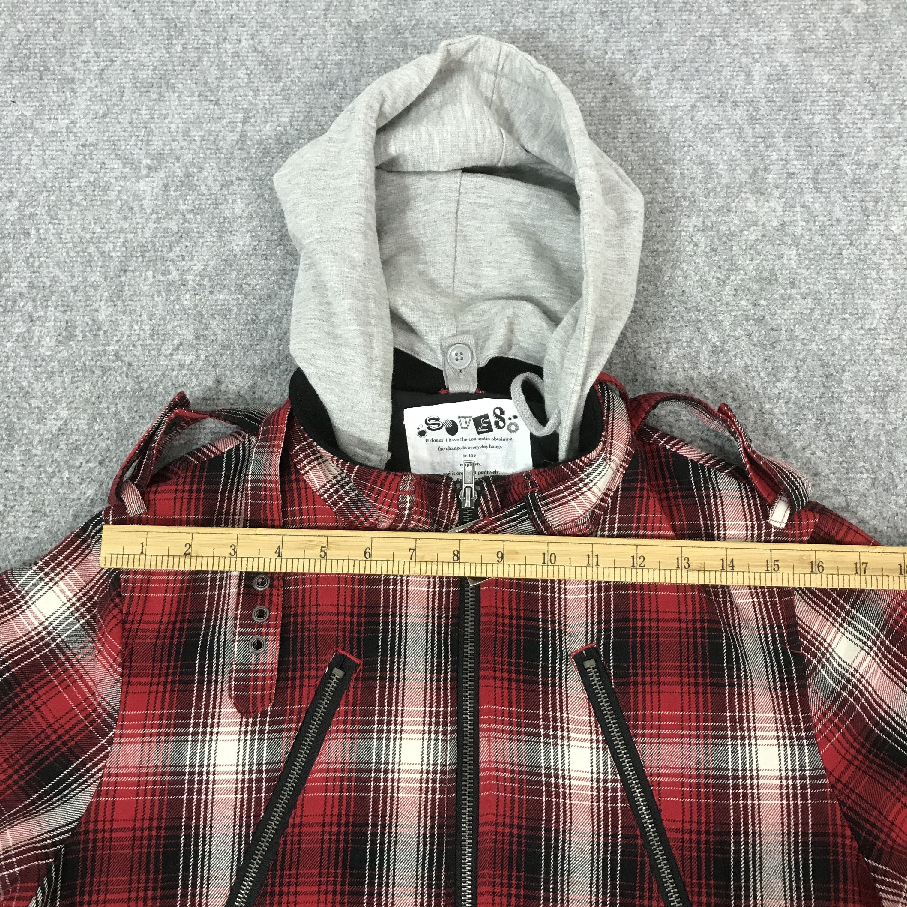 Japanese Brand GOTHIC STYLE SOVES HOODIE JACKET K62B17 Size US L / EU 52-54 / 3 - 5 Thumbnail