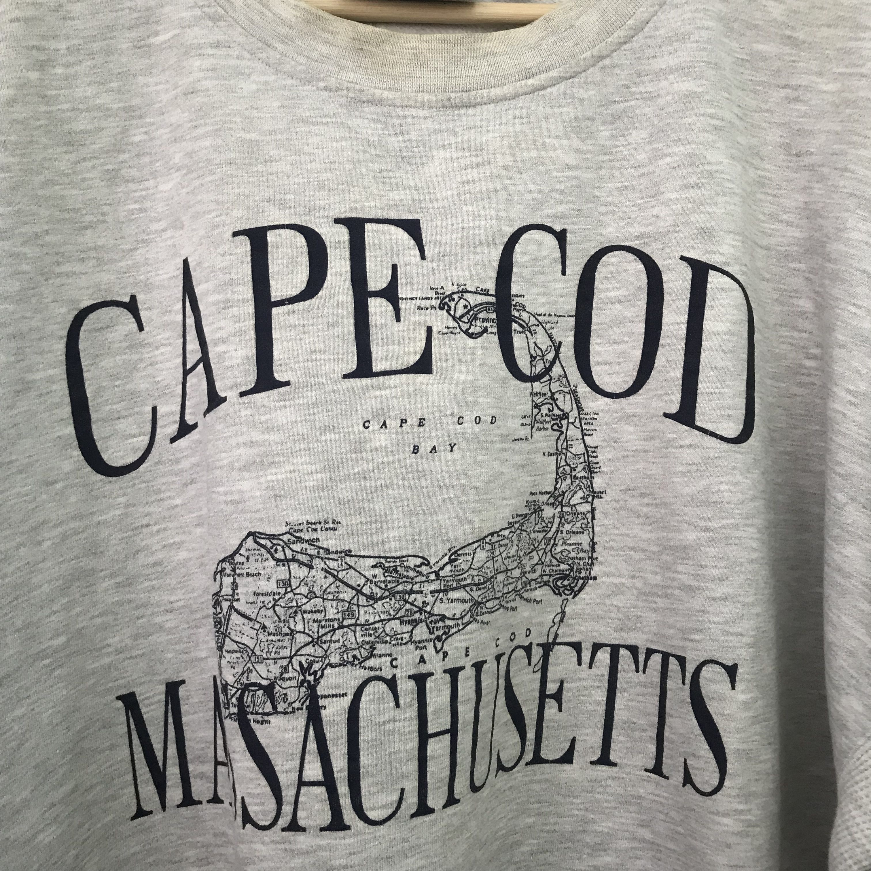 Vintage Vintage 90s Cape Cod Massachusetts Gray - 349 Size US XXL / EU 58 / 5 - 6 Thumbnail