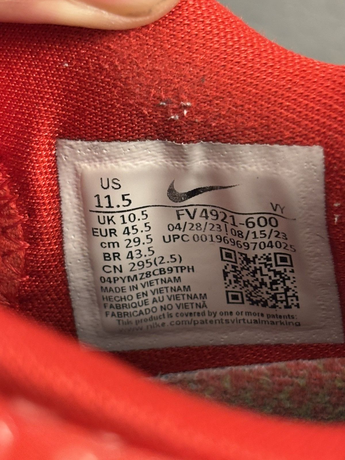 Nike 2023 Nike Kobe 6 Protro Reverse Grinch Size US 11.5 / EU 44-45 - 6 Thumbnail