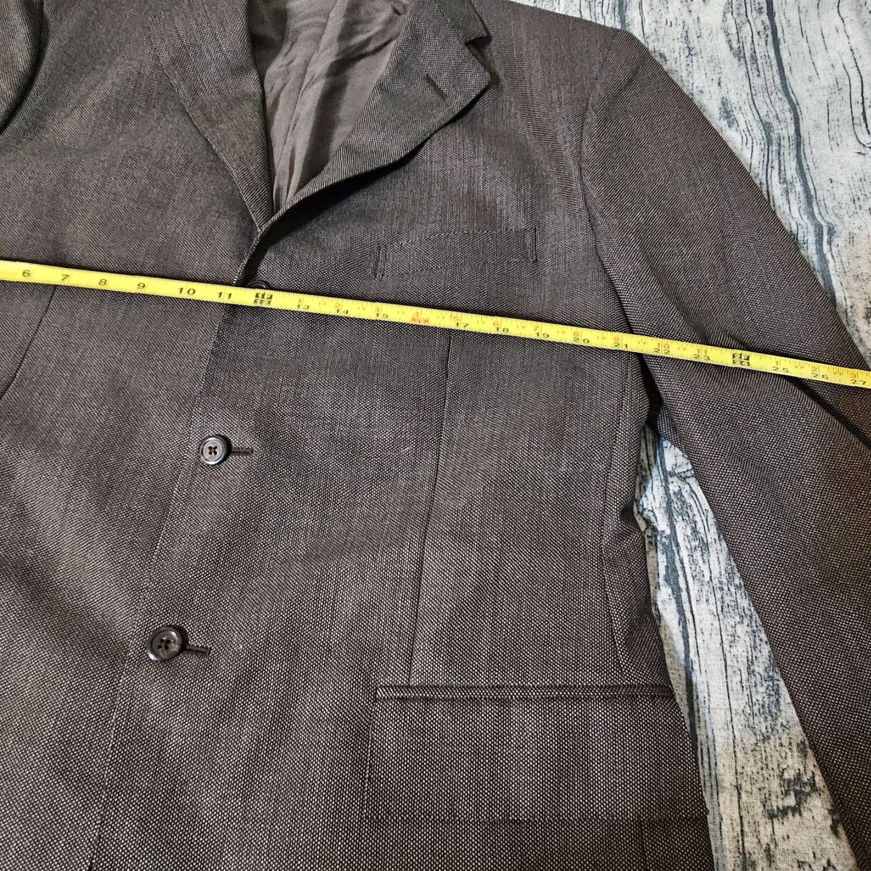 Polo Ralph Lauren VTG Polo Ralph Lauren Wool Sport Coat Blazer 42 R Men Regular Tweed Notch Lapel 3 Button USA Vintage Union Made Jacket/Coat Size US XL / EU 56 / 4 - 4 Thumbnail