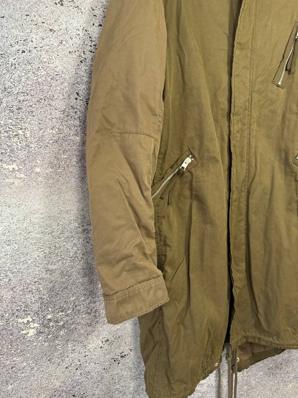 Allsaints AllSaints Green Utility Logan Jacket/Parka Japanese Cloth M Size US M / EU 48-50 / 2 - 5 Thumbnail