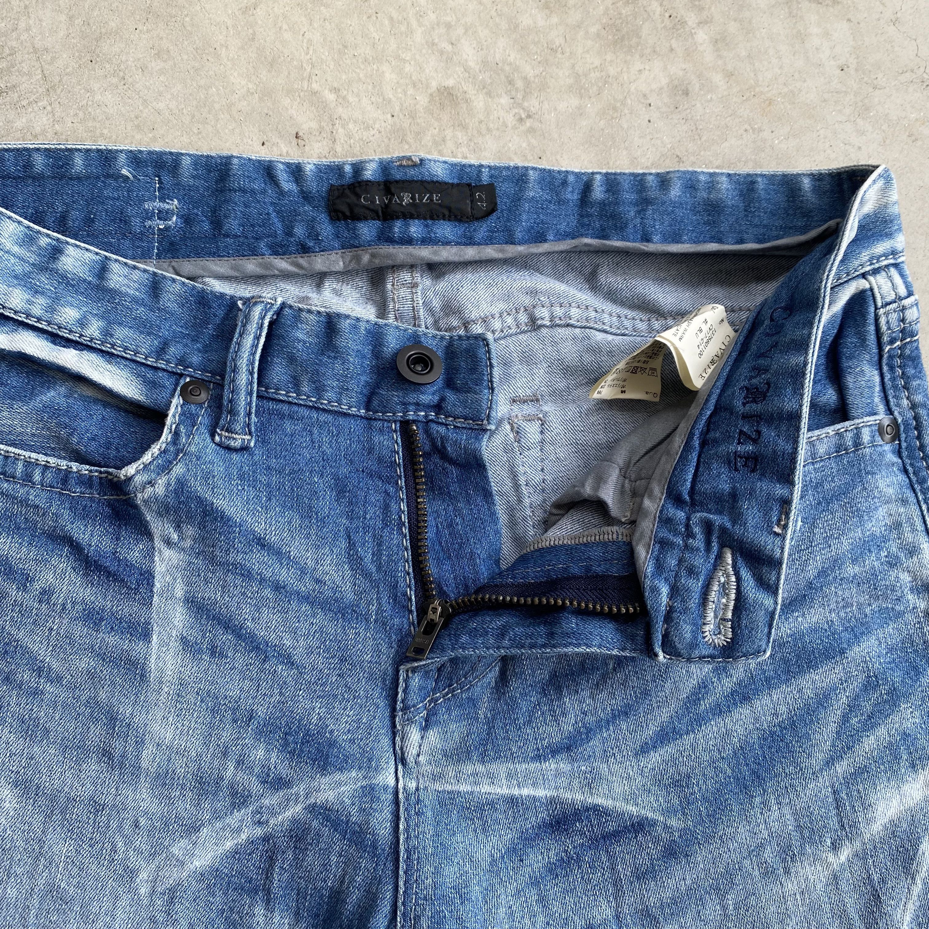 Le Grande Bleu (L.G.B.) Civarize Whisker Flare Claw Mark Jeans Size US 30 / EU 46 - 7 Thumbnail