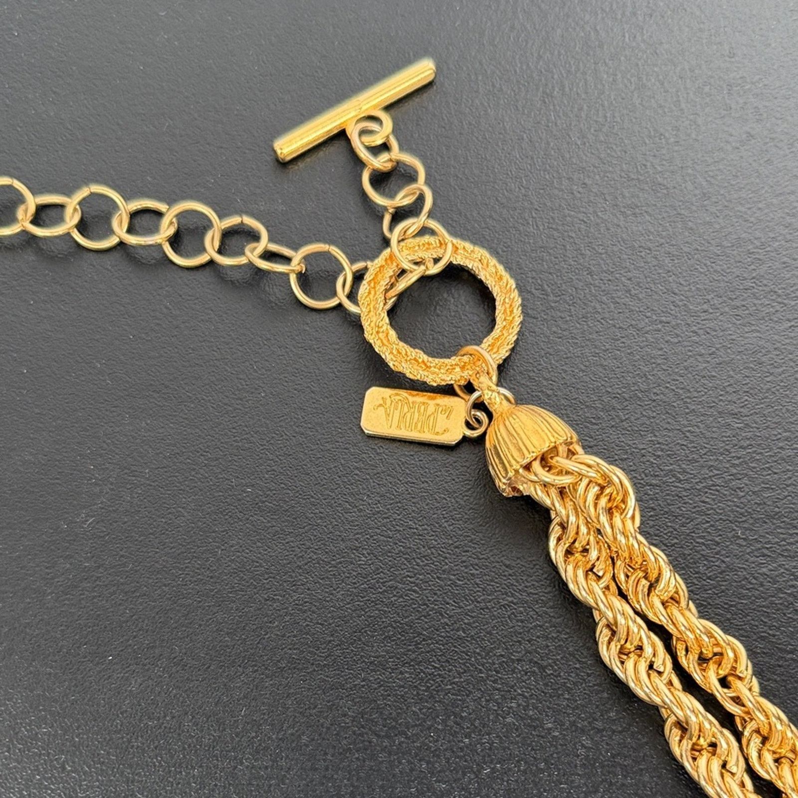 La Perla Vintage LA PERLA gold chain belt Size ONE SIZE - 4 Thumbnail