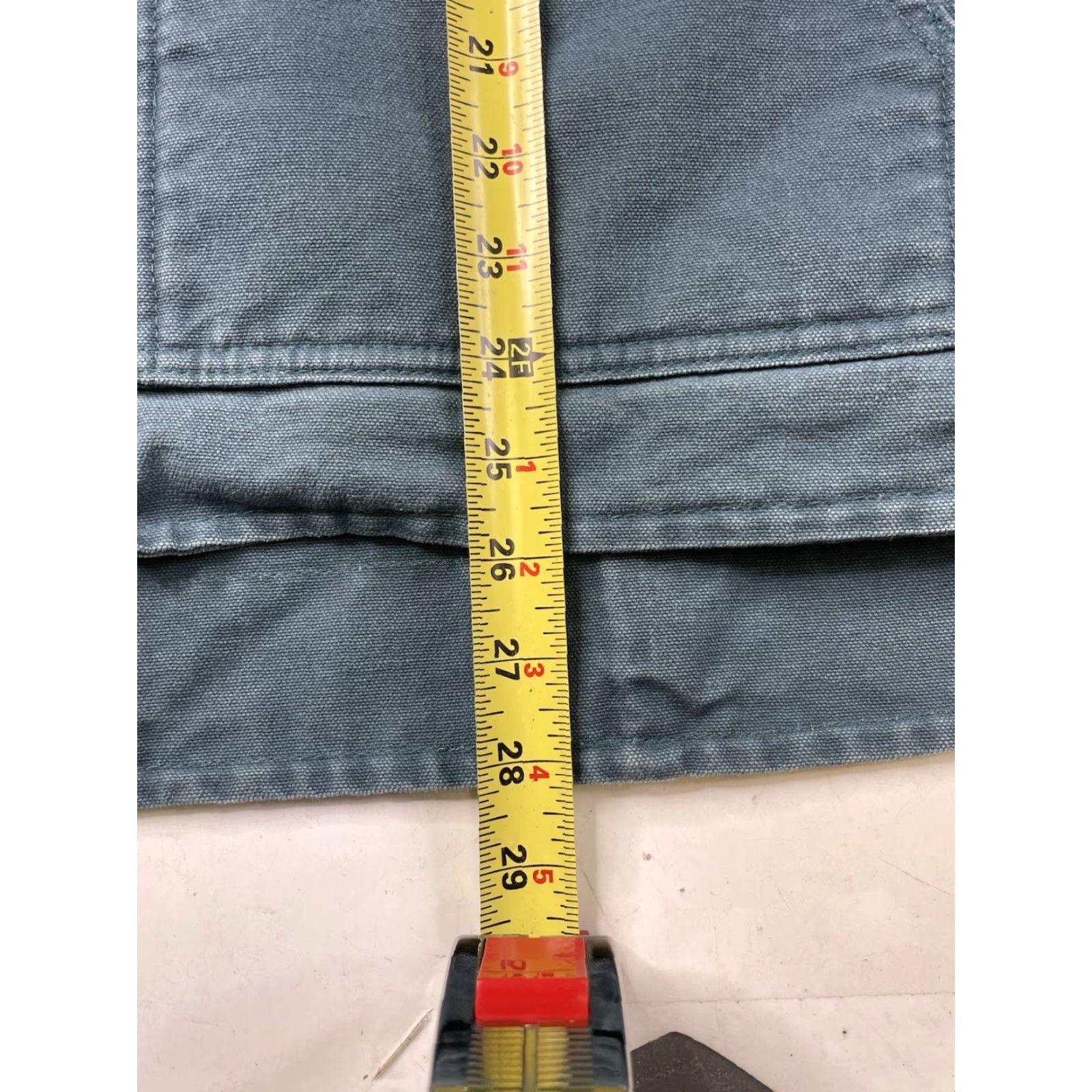 Carhartt Carhartt Vest Womens WV001 DTL Sherpa Lined Teal Blue Canvas Size XL Vintage Y2K Size XL / US 12-14 / IT 48-50 - 3 Thumbnail