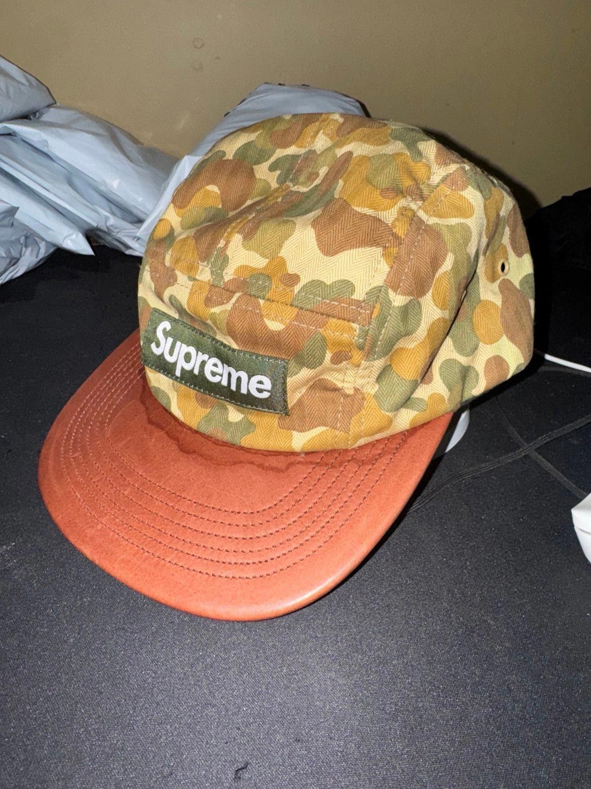 Supreme Supreme 2012 Duck Camo Hat Olive Green Vintage Y2K Rare 90s Size ONE SIZE - 1 Thumbnail