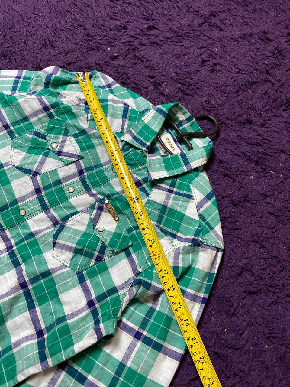 Diesel Print Shirt Diesel Vintage Y2K Streetwear Size US M / EU 48-50 / 2 - 9 Thumbnail