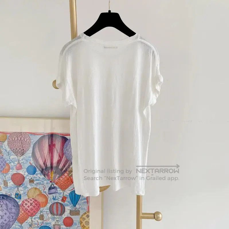 Balmain Balmain White Cotton Short-Sleeve T-Shirt . Size XS / US 0-2 / IT 36-38 - 2 Thumbnail