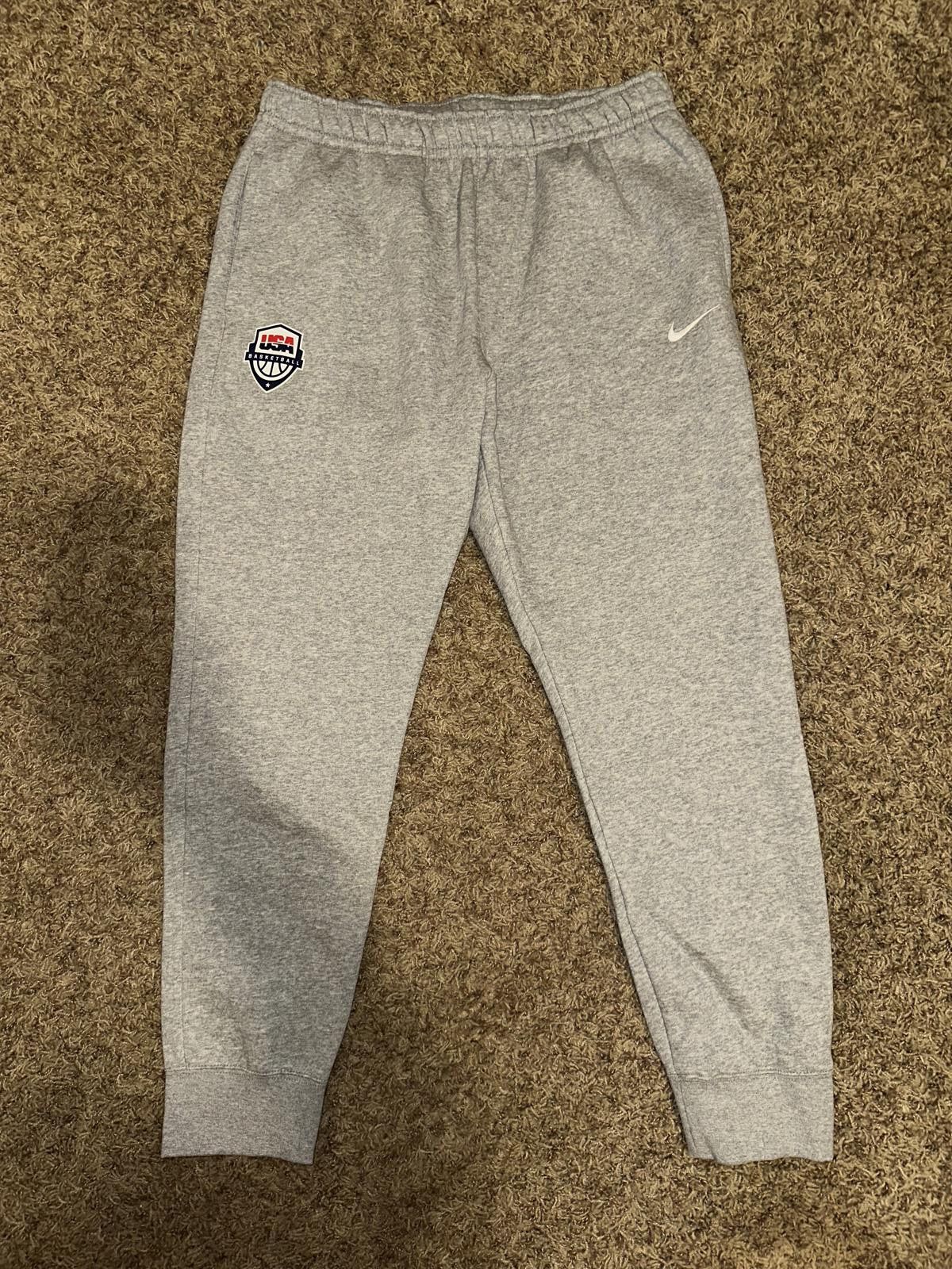 Nike Nike Men’s Team USA Practice Basketball Fleece Team Issued Sweatpants Sample Size US 44 / EU 60 - 1 Thumbnail