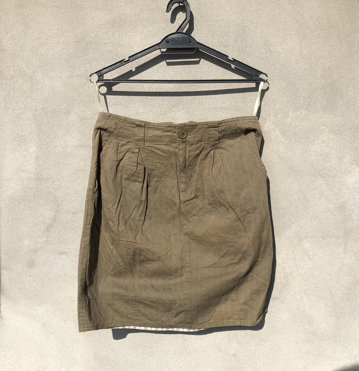 image of Marc By Marc Jacobs Midi Skirt Army Green, Women's (Size 26)
