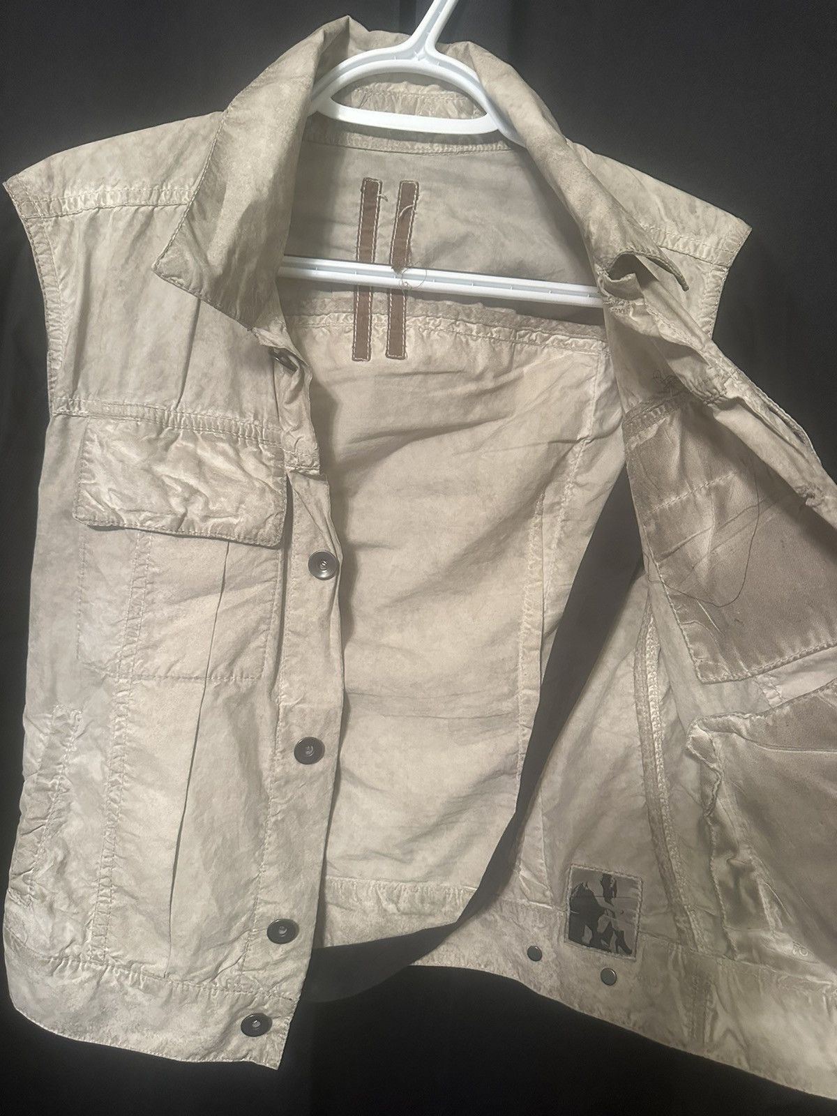 Rick Owens Rick Owens Drkshdw Nylon Hybrid Jacket Size US S / EU 44-46 / 1 - 2 Thumbnail