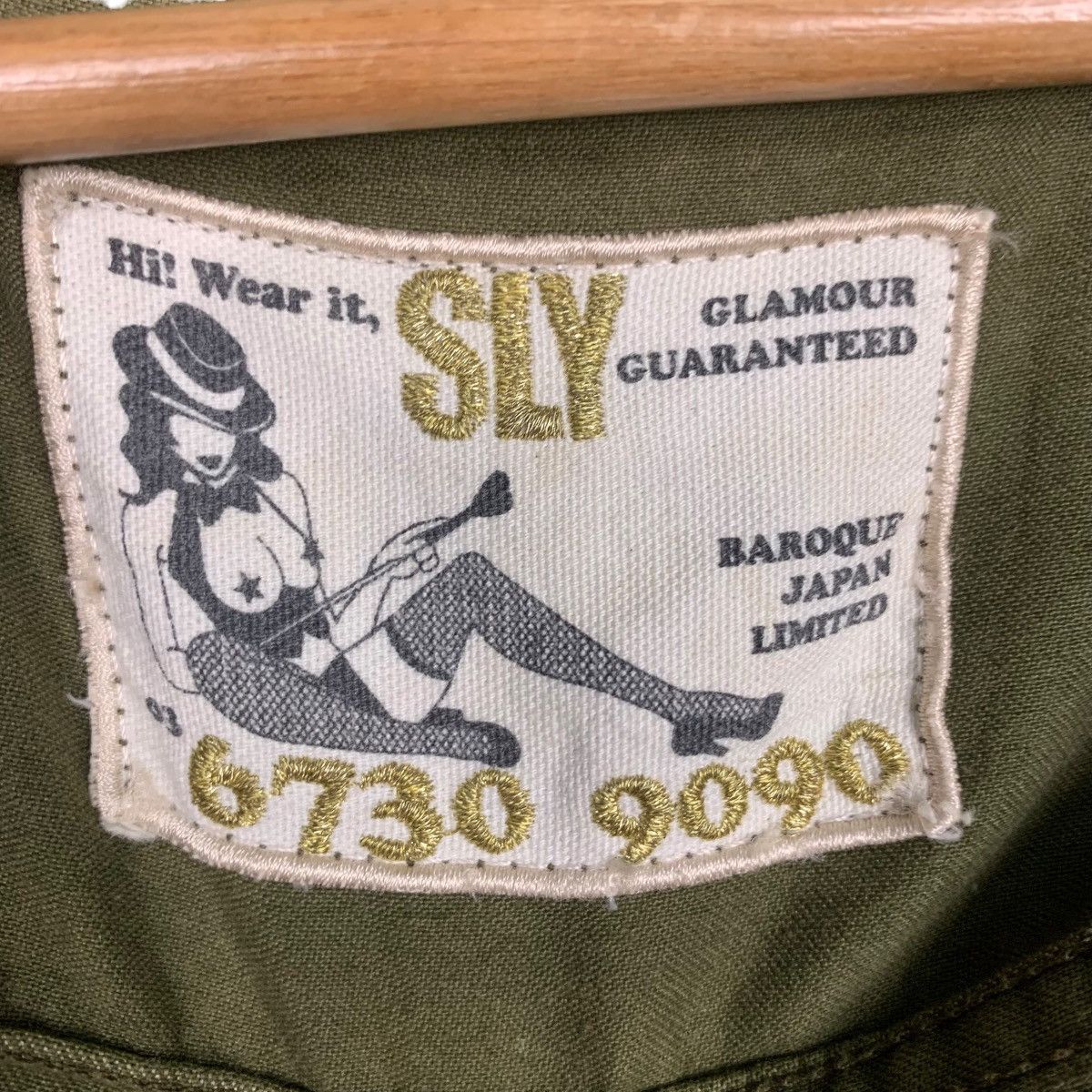 If Six Was Nine SLY Military Olive Green Chore Jacket #1806-C16 Size XXS / US 00 / IT 34 - 15 Thumbnail