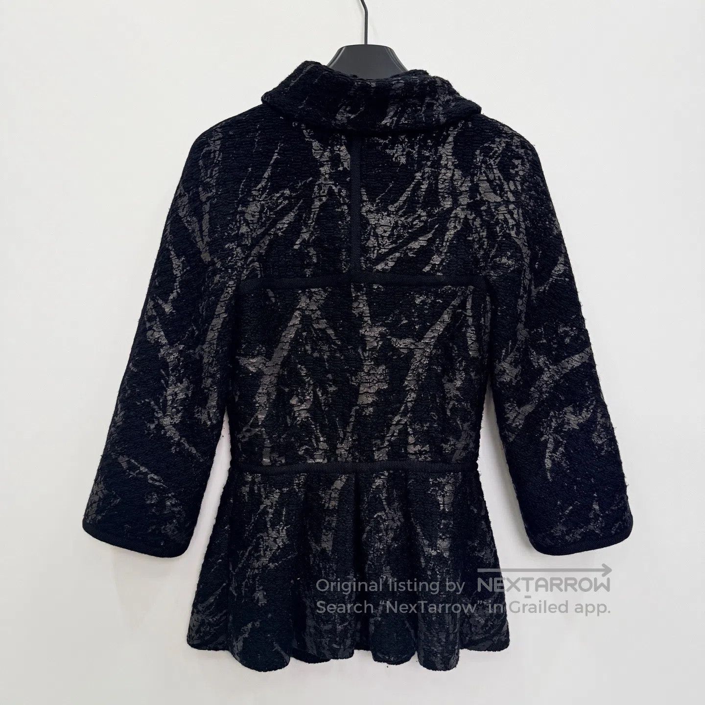 Chanel Chanel Black Tweed Short Jacket| Size XXS / US 00 / IT 34 - 3 Thumbnail