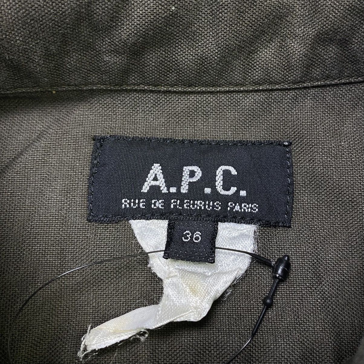 A.P.C. Apc long sleeve button ups shirt brown Size US S / EU 44-46 / 1 - 6 Thumbnail