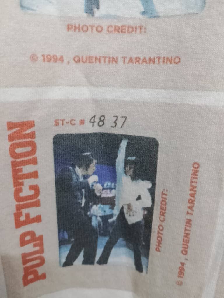 Japanese Brand Pulp Fiction T-shirt Movie Size US M / EU 48-50 / 2 - 8 Thumbnail
