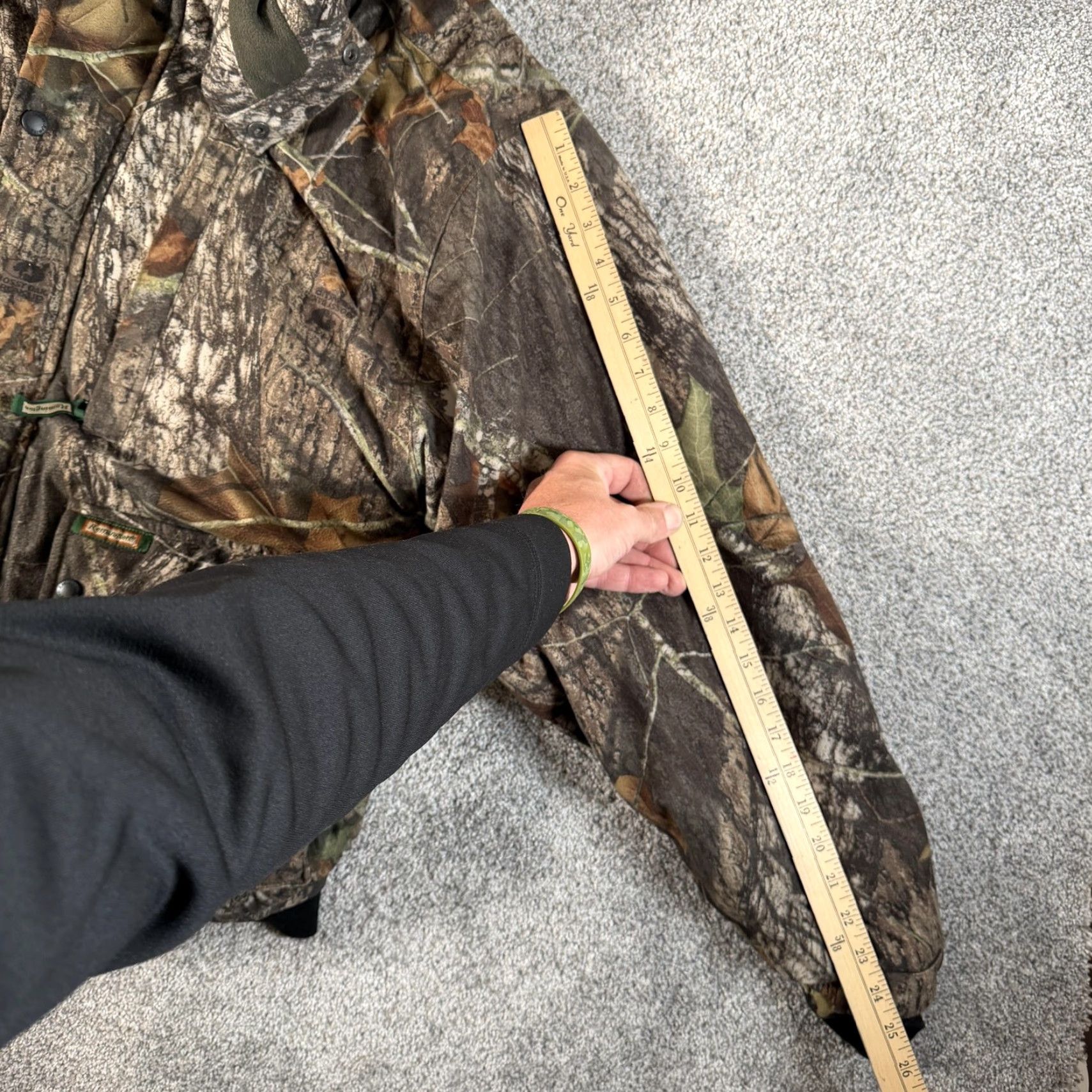 Remington 3-in-1 Insulated Hunting Jacket Mens XL Camo Multi Guard Thermore Coat