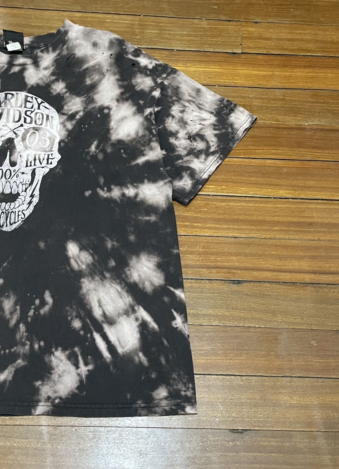 Harley Davidson × Vintage Rare Design Vintage Harley Davidson Distressed T-shirt 2000s Size US XXL / EU 58 / 5 - 6 Thumbnail