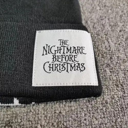 Other The Nightmare Before Christmas Beanie Hat Black Size ONE SIZE - 3 Thumbnail