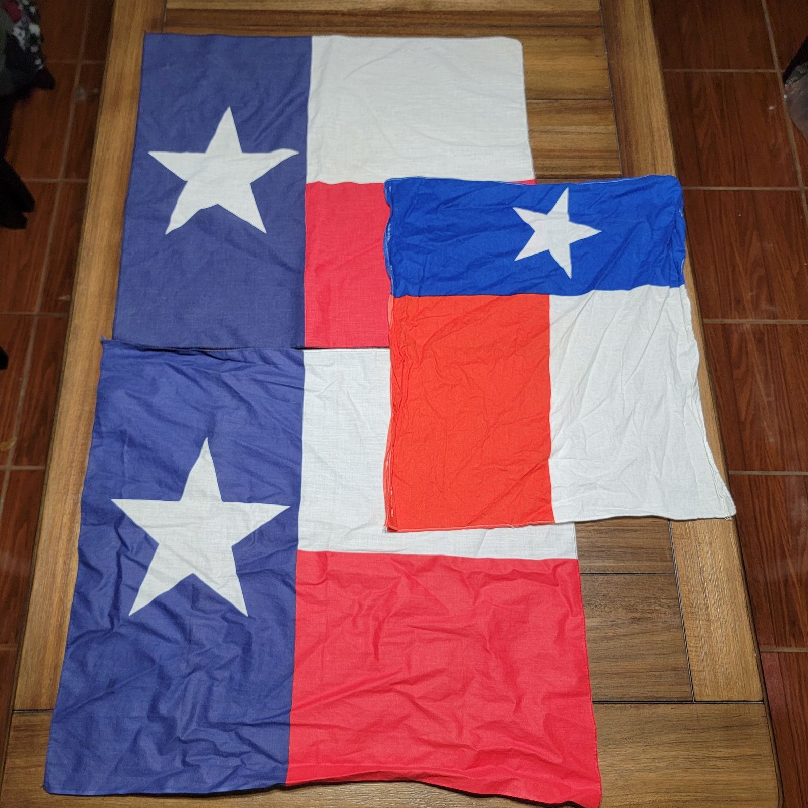 Other Set of 3 Texas Flag Bandannas Size ONE SIZE - 1 Thumbnail