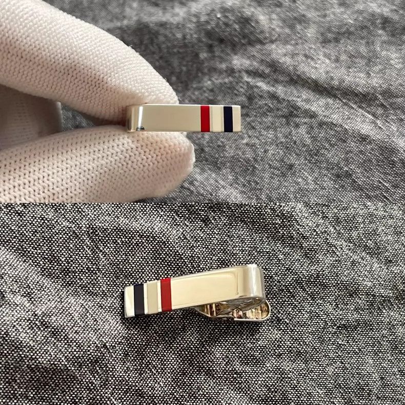 Thom Browne Thom Browne Short length tie clip Size ONE SIZE - 1 Thumbnail
