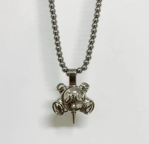 Japanese Brand Ruumika x Endo Harajuku Quadangle Ball Pendant Necklace Y2K Size ONE SIZE - 6 Thumbnail