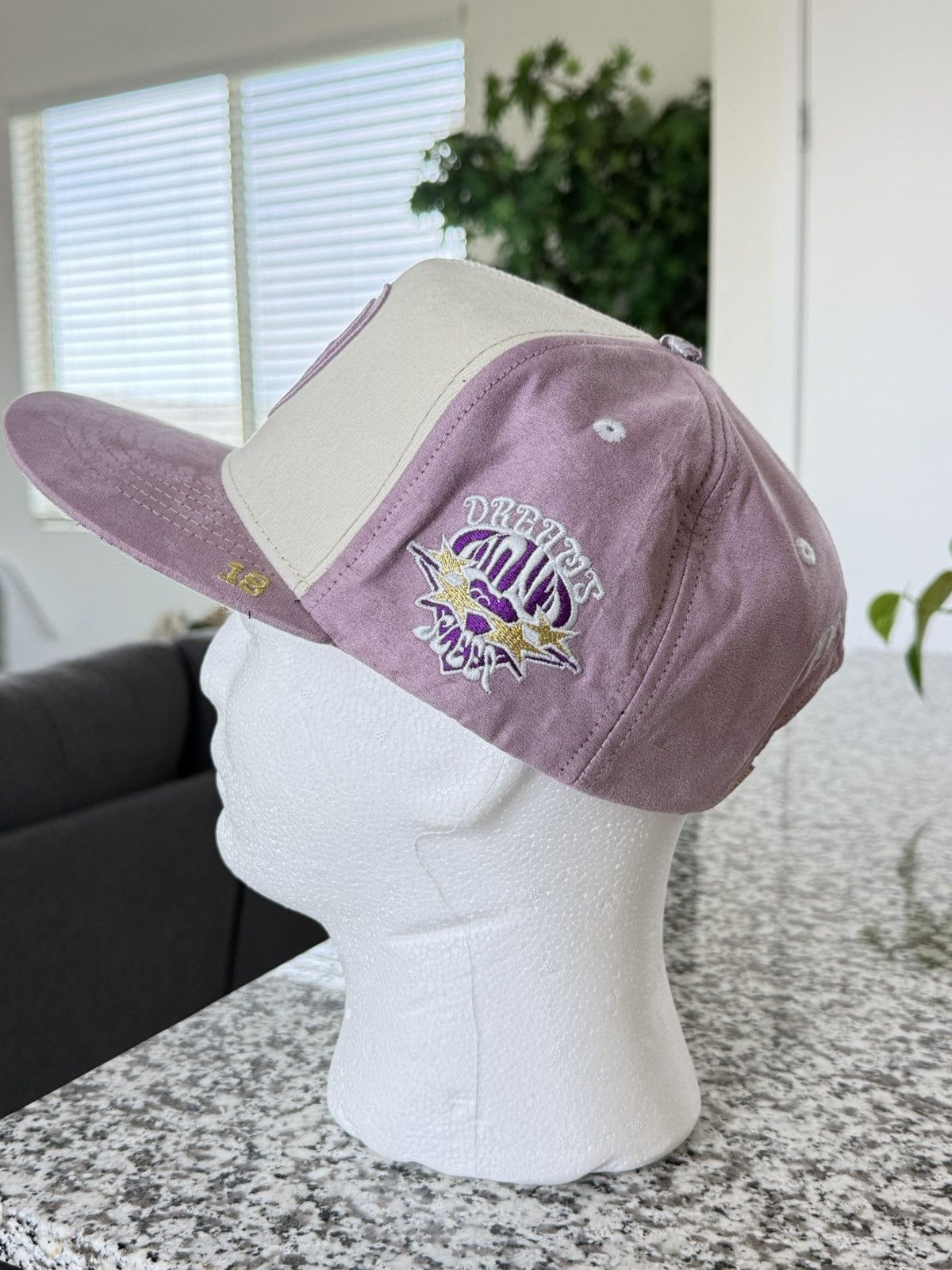 Other Purple and cream Dripped Out hat Dvniel Luu Size ONE SIZE - 6 Thumbnail