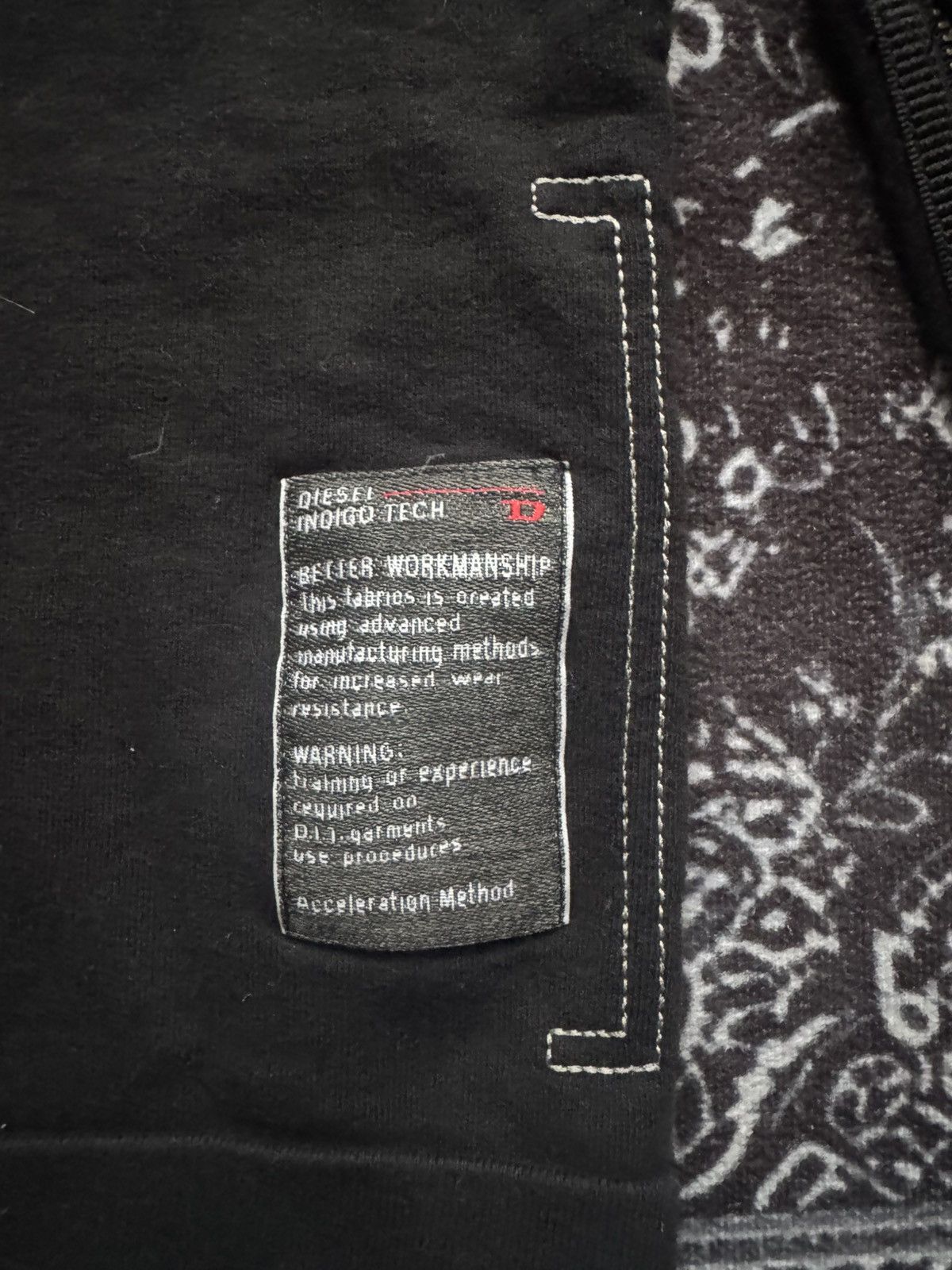 Diesel Diesel Indigo Tech Sweater Size US L / EU 52-54 / 3 - 9 Thumbnail