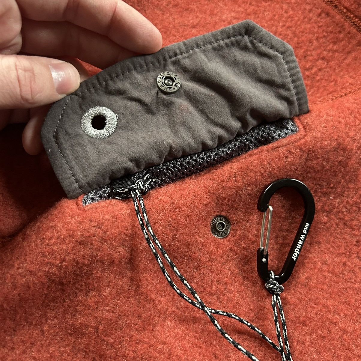 And Wander 574-1281098 2021 and wander wool fleece pullover quartersnap Size US M / EU 48-50 / 2 - 6 Thumbnail