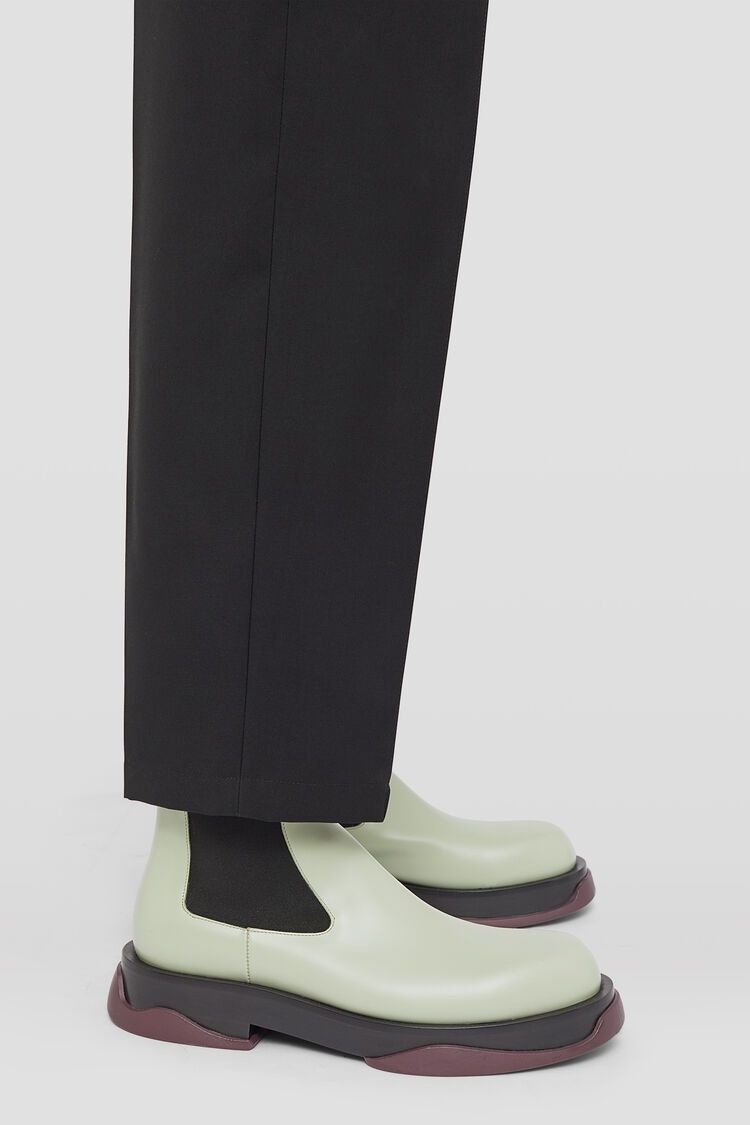 Jil Sander o1w1db10825 Chelsea Boots in Black/White Size US 12 / EU 45 - 7 Thumbnail