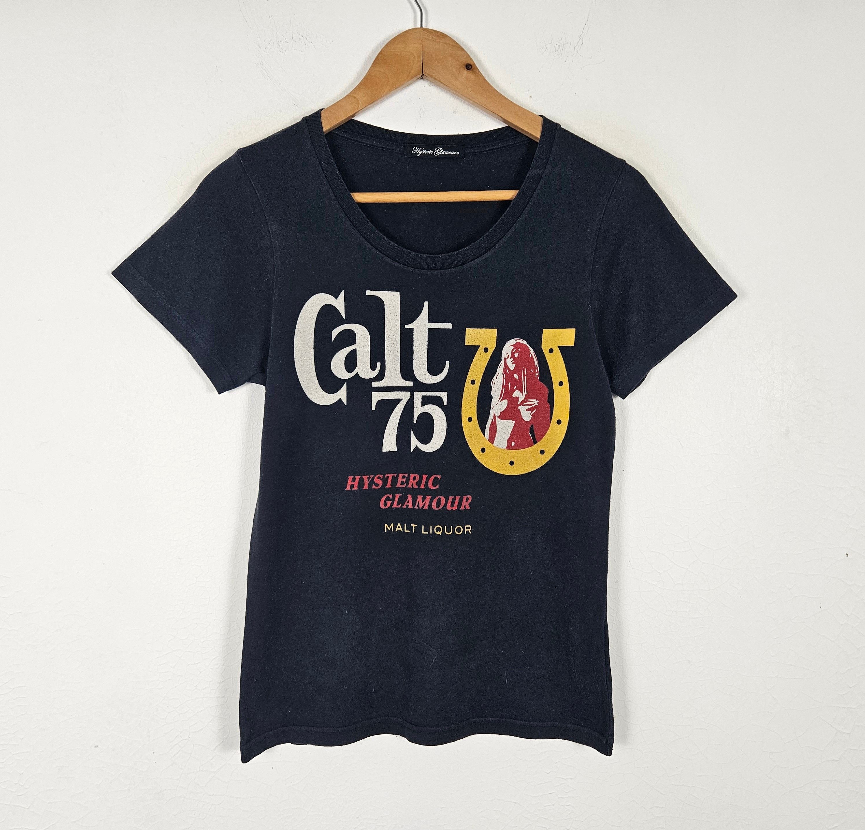 Hysteric Glamour Hysteric Glamour Calt 75 Malt Liquor shirt Size XS / US 0-2 / IT 36-38 - 2 Thumbnail