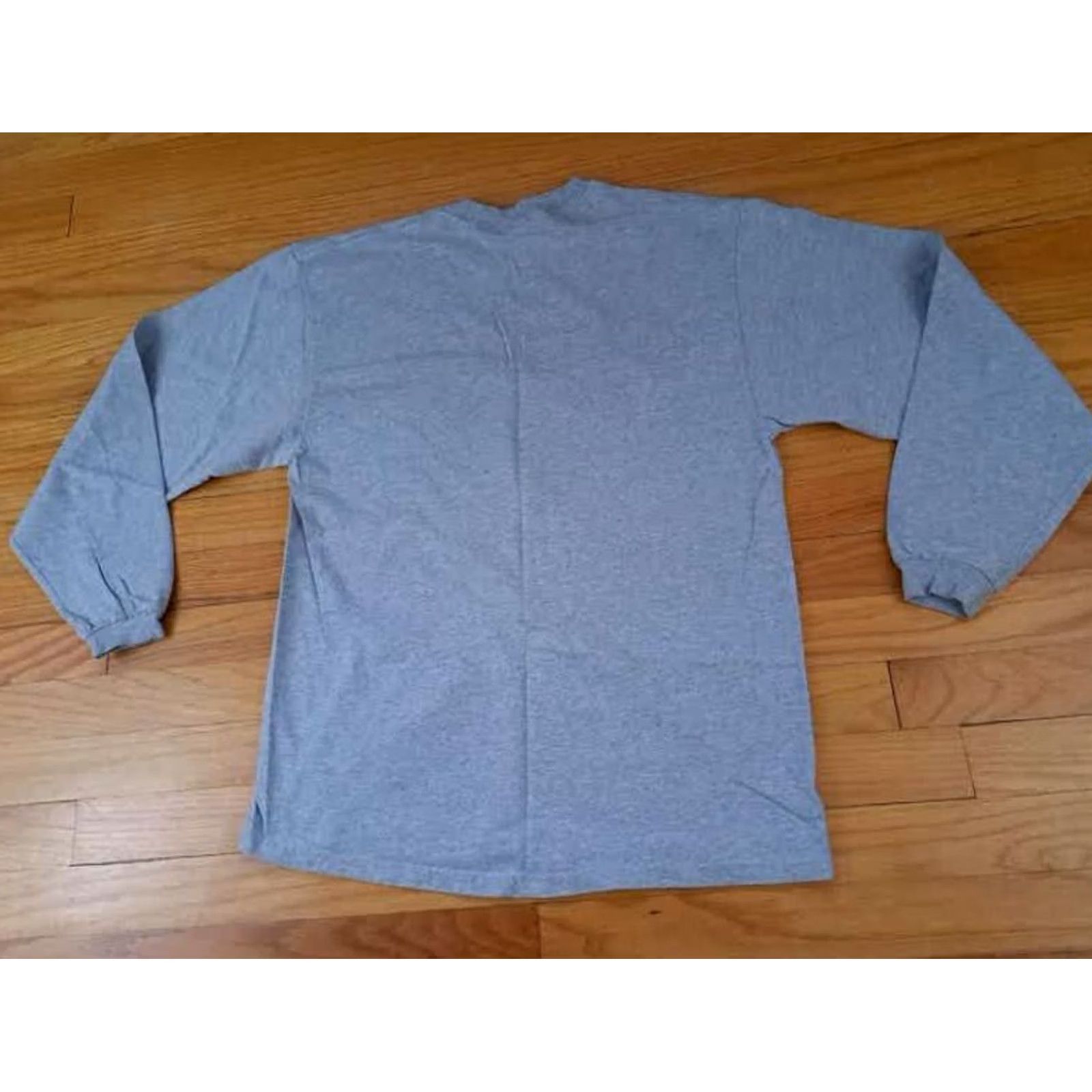 Jerzees VINTAGE Michigan State Spartans Long Sleeve T-Shirt L Jerzees Gray Unisex Adults Basketball Shirt Men Women Size US L / EU 52-54 / 3 - 5 Thumbnail