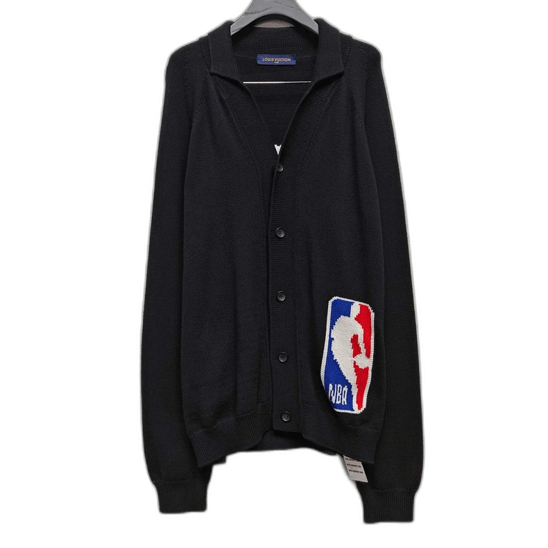 Louis Vuitton Louis Vuitton NBA Wool Cardigan Black - dmc Size M / US 6-8 / IT 42-44 - 1 Thumbnail