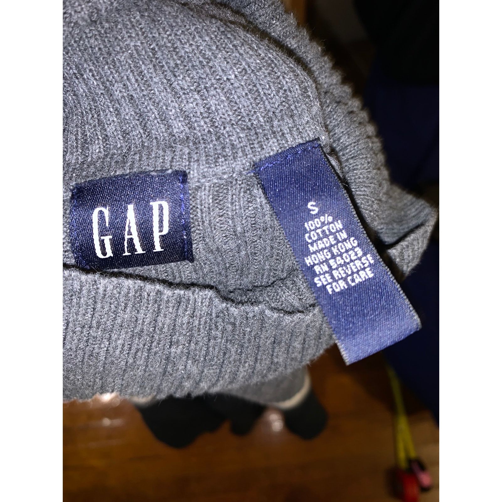 Gap Vtg 90s GAP Ribbed Turtleneck Sweater Womens Small Minimal Size S / US 4 / IT 40 - 5 Thumbnail