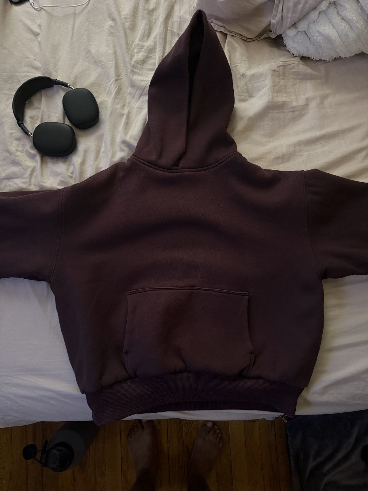 Humane Blanks 1800 GSM 'Dark Moss' Hoodie with CRDLCK | Grailed