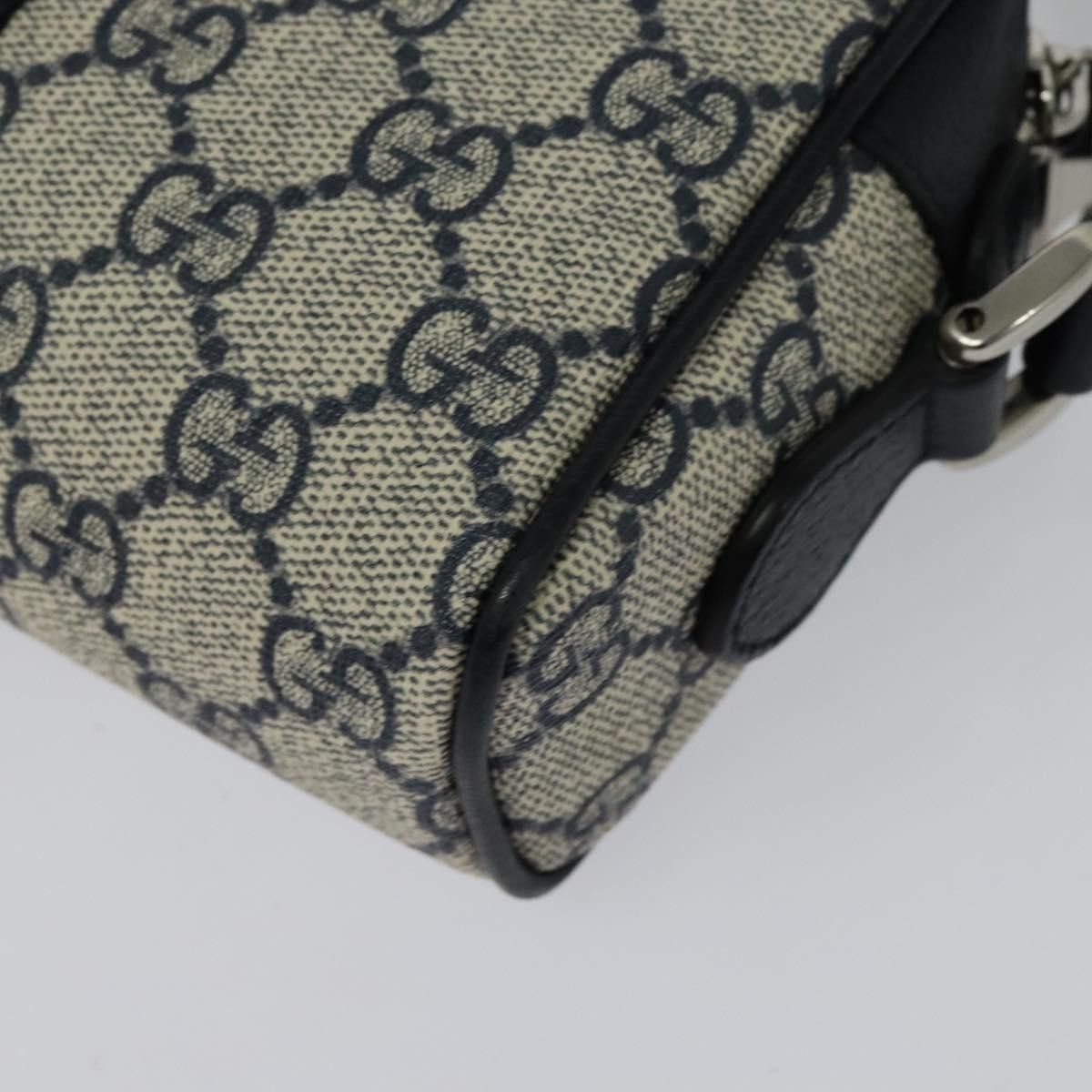 Gucci GUCCI GG Supreme Sherry Line Shoulder Bag Pvc Navy Red Size ONE SIZE - 13 Thumbnail