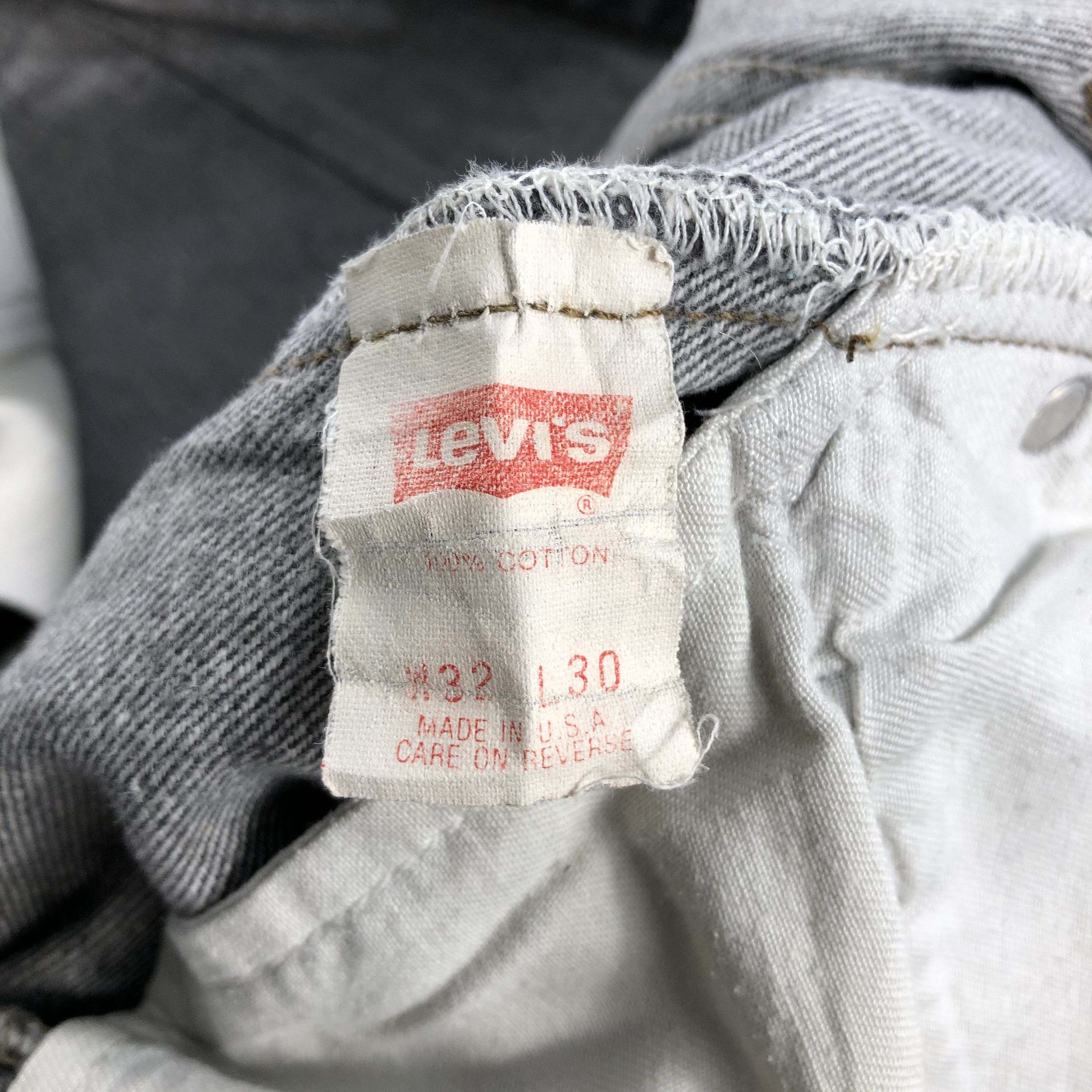 Levi's × Vintage Vintage 90s Sunfaded Levis 501 Jeans-JM903 Size US 33 - 10 Thumbnail
