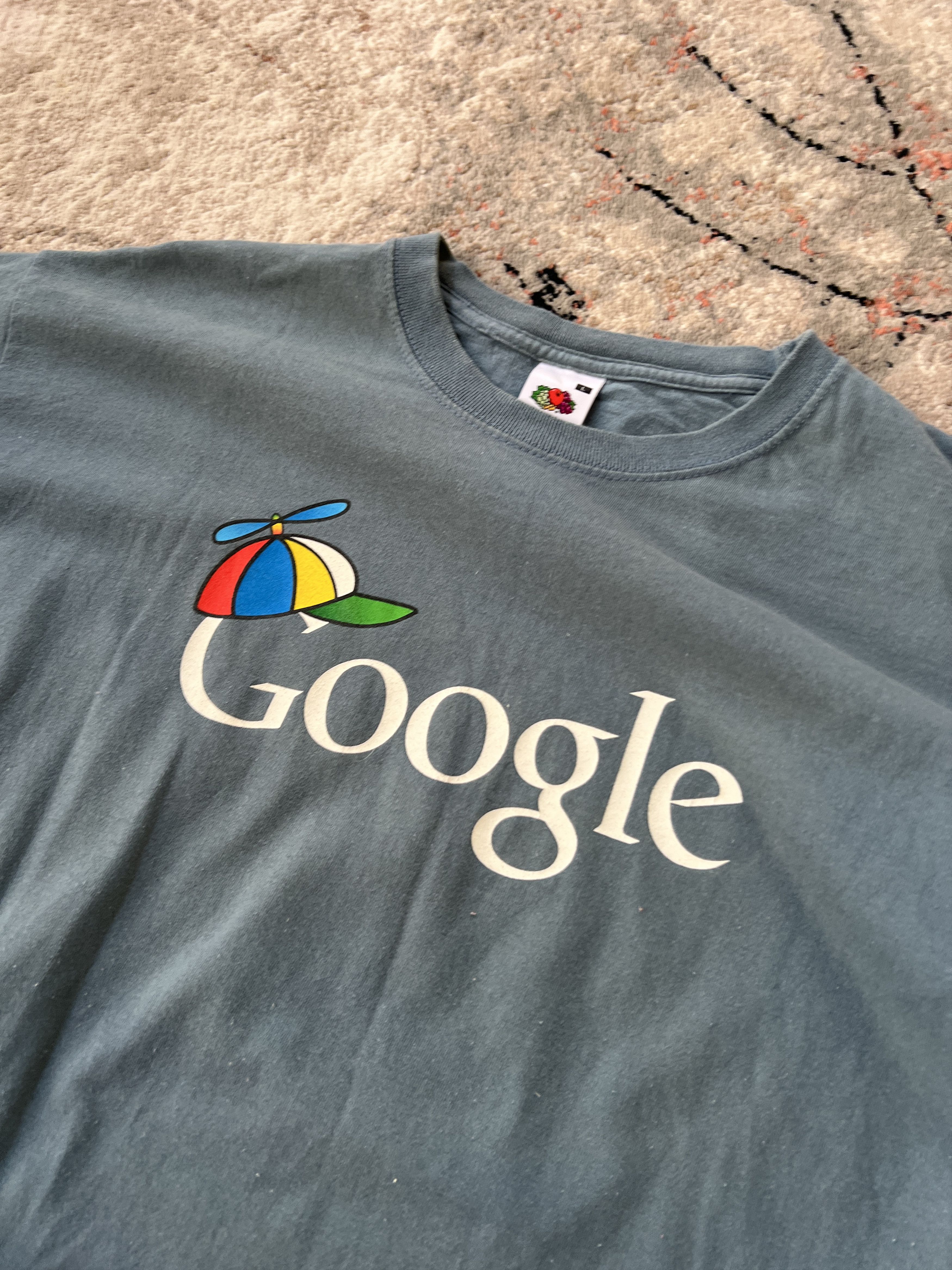 Fruit Of The Loom Google Vintage Tee Size US L / EU 52-54 / 3 - 2 Thumbnail