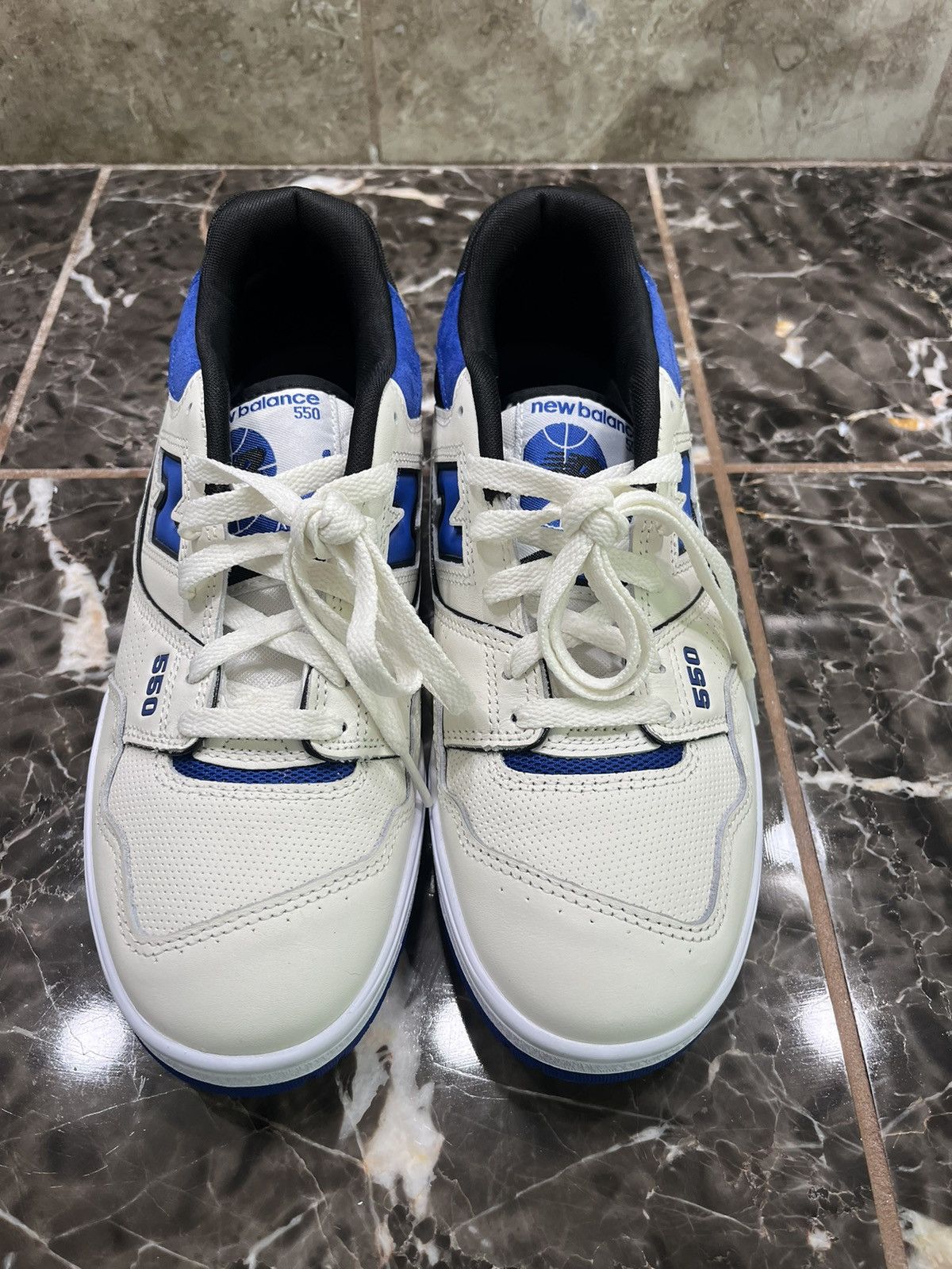 New Balance New Balance 550 Sea Salt Team Royal Size 9 Size US 9 / EU 42 - 2 Thumbnail