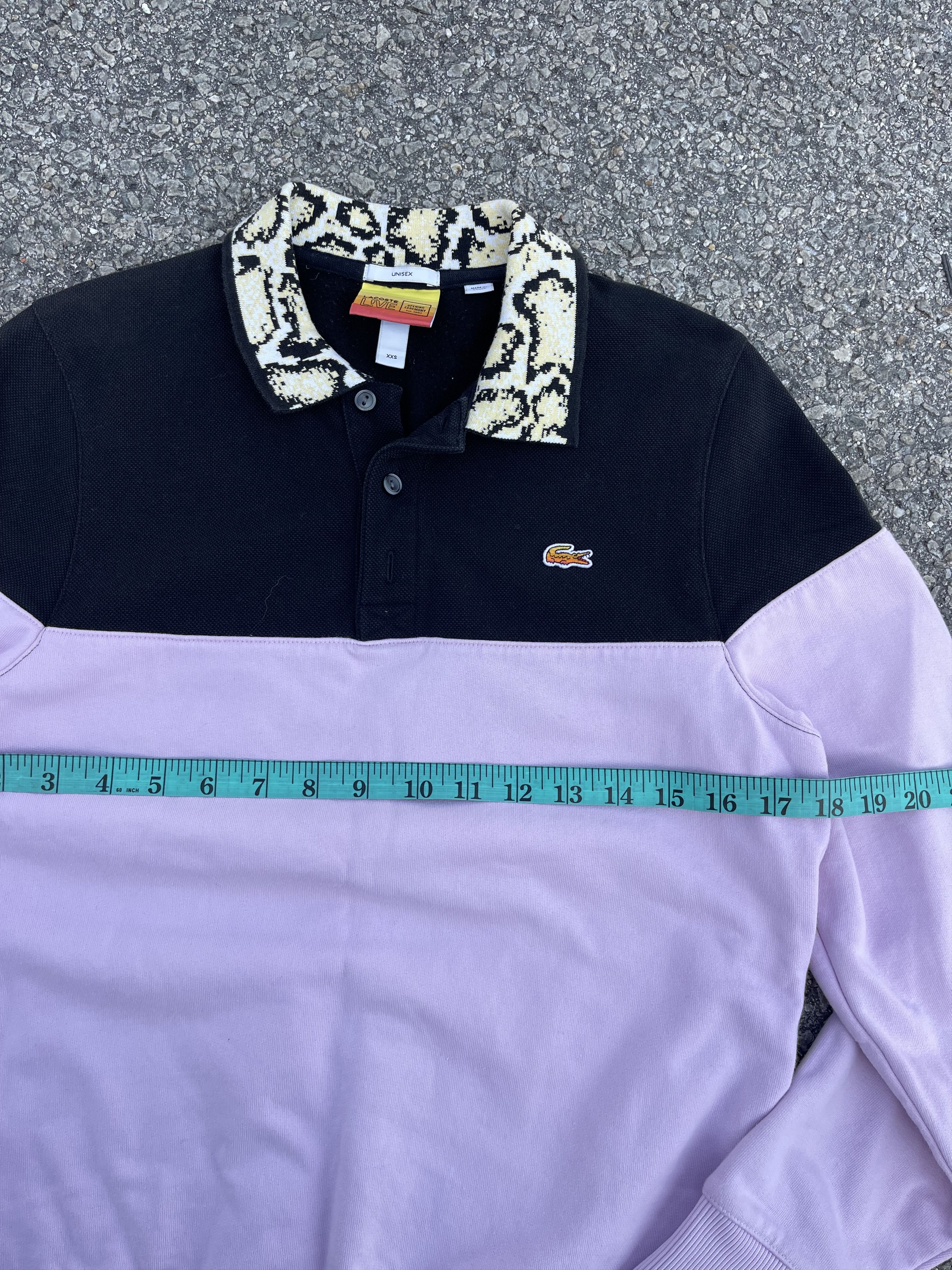 Lacoste × Opening Ceremony Long Sleeve Polo Lacoste x Opening Ceremony Size US XXS / EU 40 - 8 Thumbnail