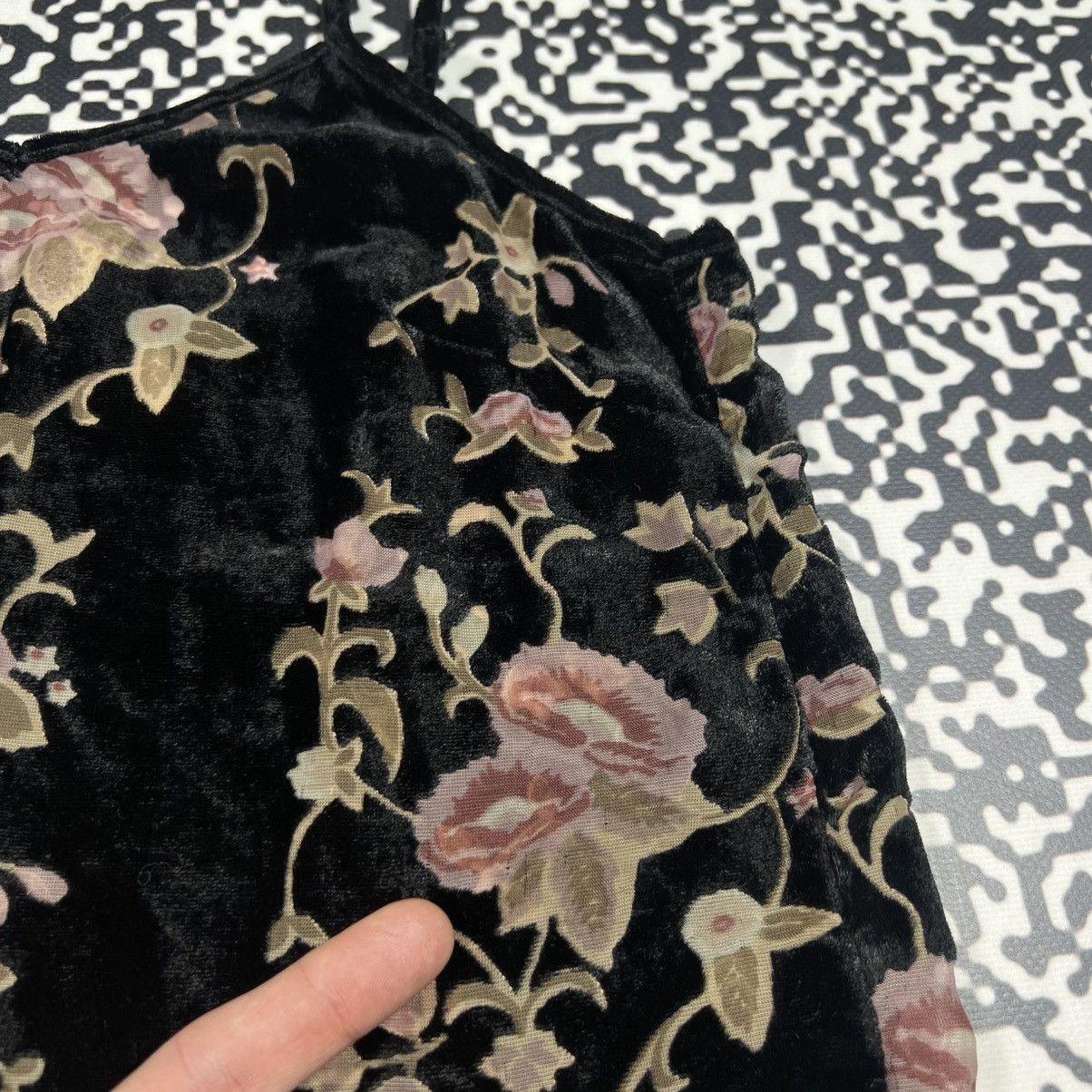 Vintage Vintage Y2K Japanese Flower Tank Top Floral Retro Style Size S / US 4 / IT 40 - 11 Thumbnail