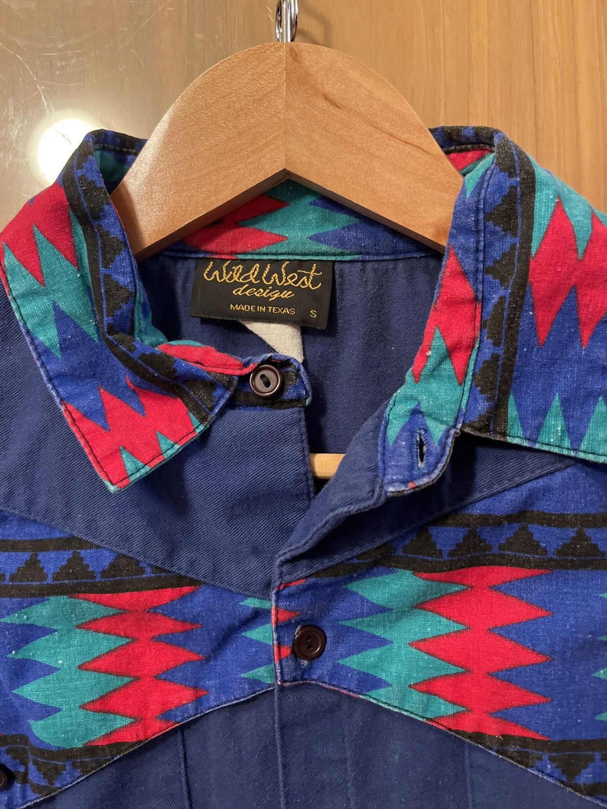 Vintage Funky Western Button Down Size US S / EU 44-46 / 1 - 3 Thumbnail