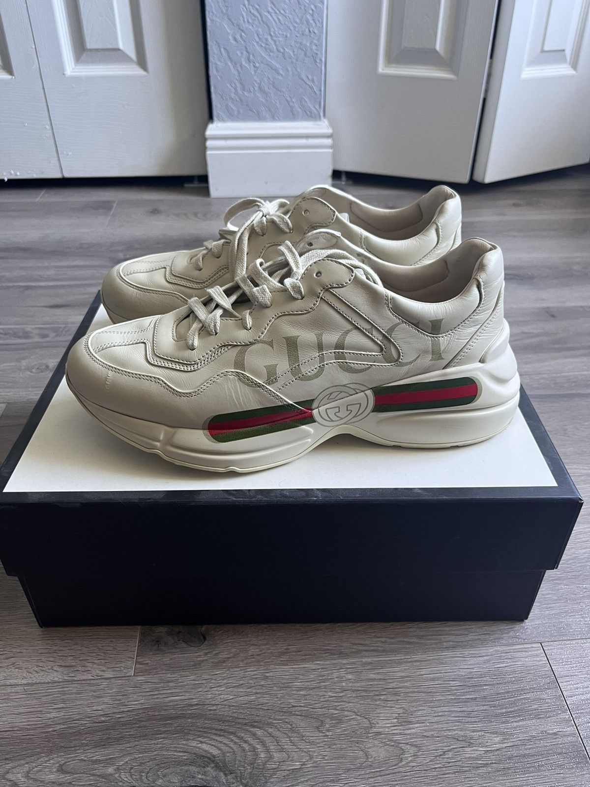 Gucci Gucci Rhyton Trainers Size US 10.5 / EU 43-44 - 3 Thumbnail