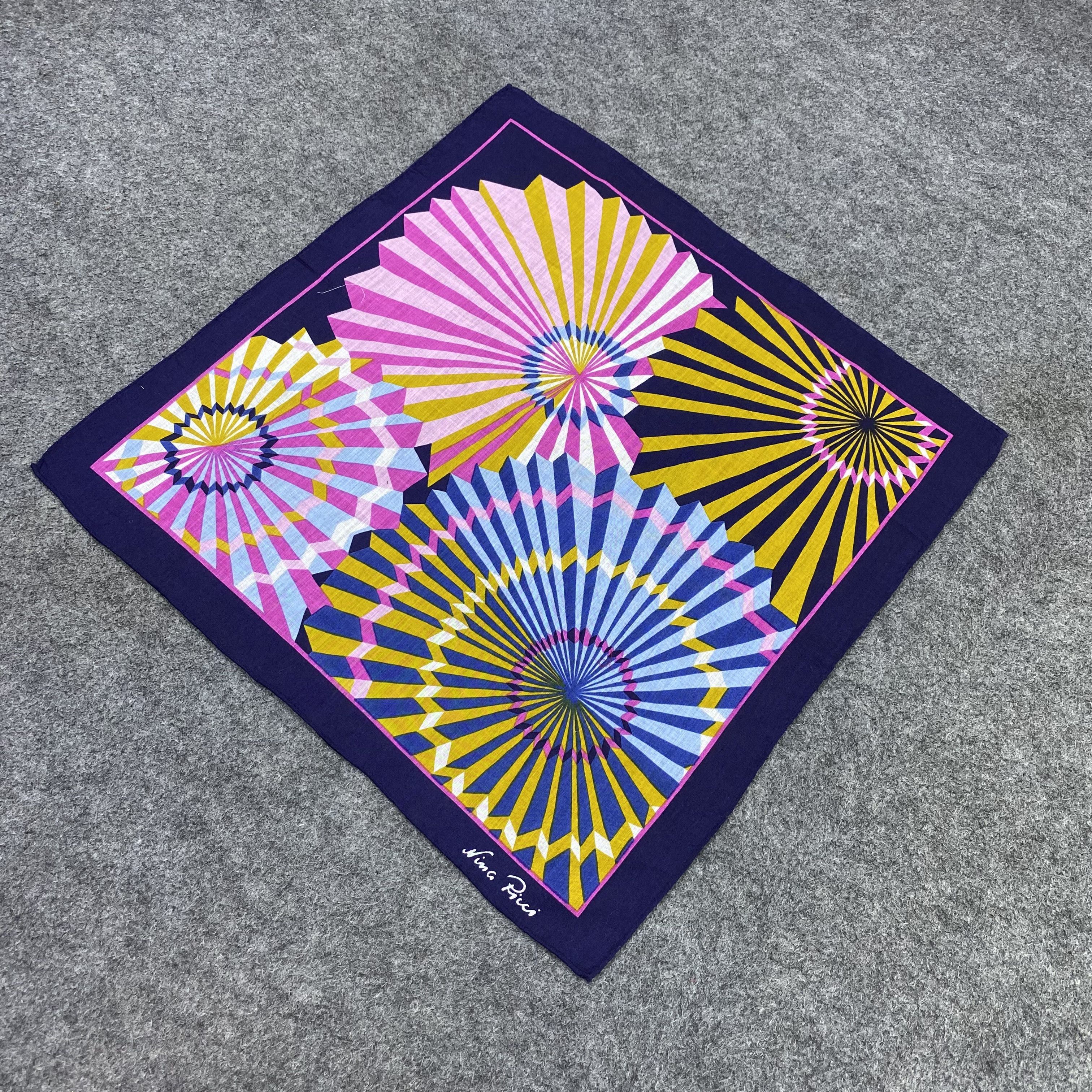 Nina Ricci Nina Ricci Handkerchief Neckerchief Bandana-B2000 Size ONE SIZE - 4 Thumbnail