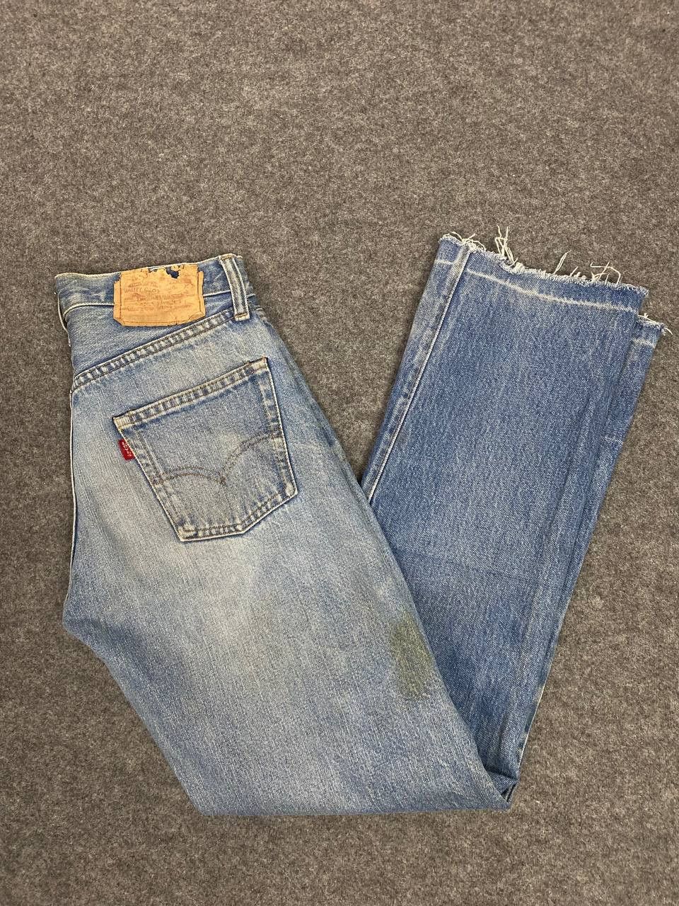 Levi's vintage 80s levis 501 redline selvedge denim nice design Size US 28 / EU 44 - 2 Thumbnail