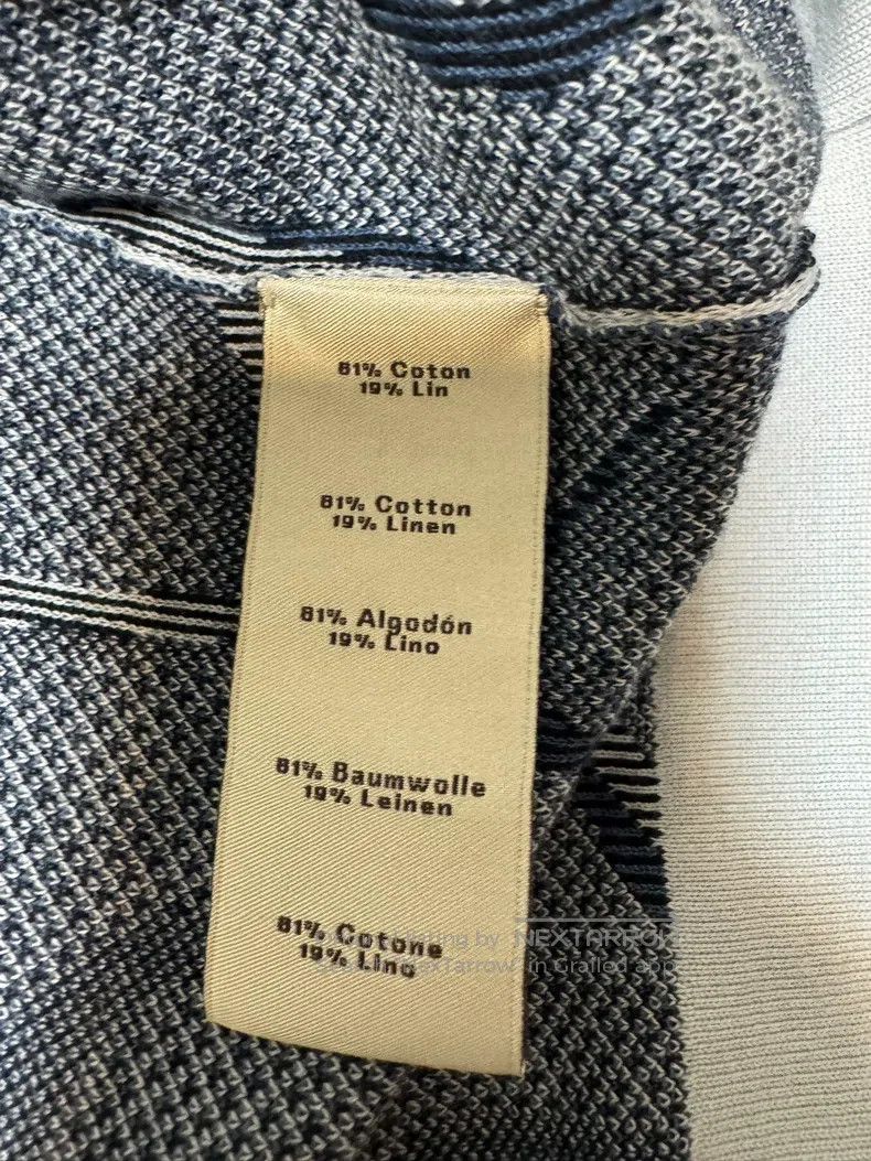 Hermes Hermes Linen T-Shirt Size S / US 4 / IT 40 - 7 Thumbnail
