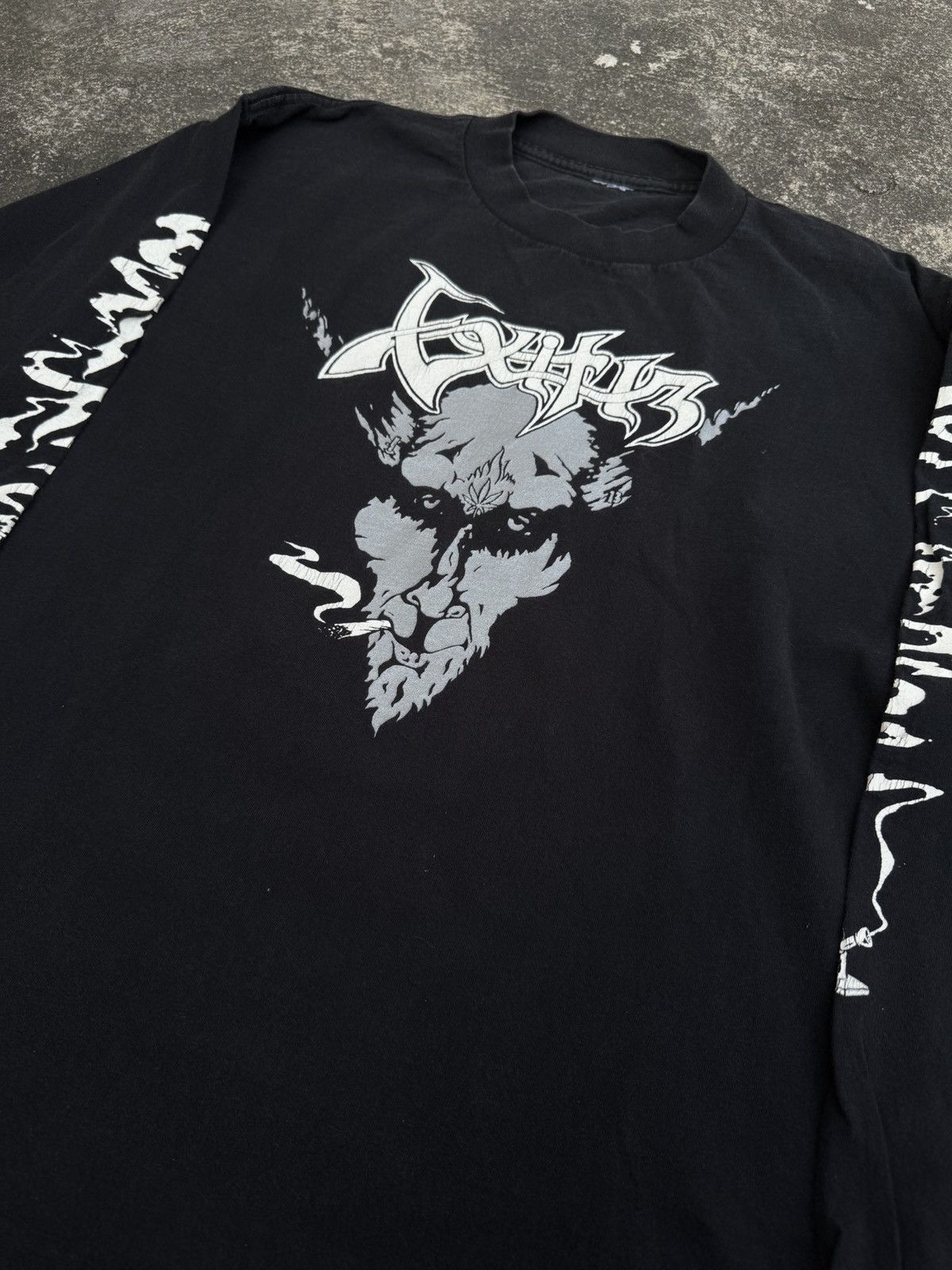 Band Tees × Vintage Vintage Exit13 Just a few more hits longsleeve Size US XL / EU 56 / 4 - 3 Thumbnail