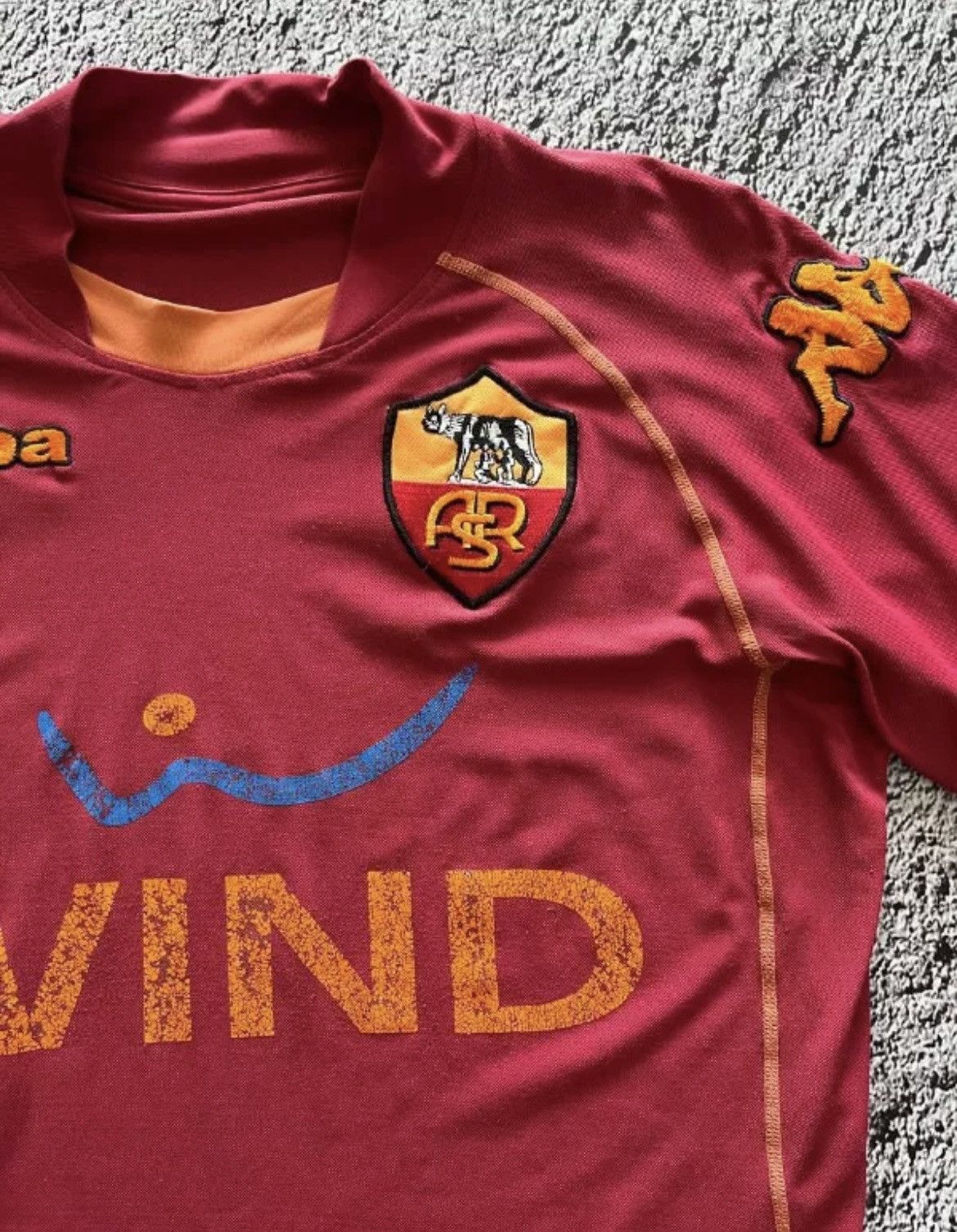 Vintage Kappa Roma Home 2008/2009 Football Shirt Jersey Size S Size US S / EU 44-46 / 1 - 5 Thumbnail
