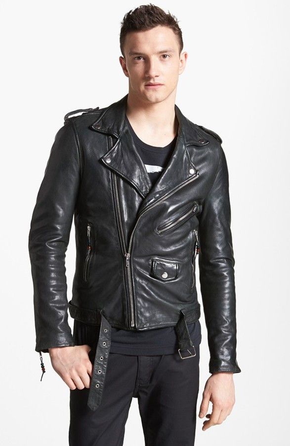 Blk Dnm BLK DNM Leather Jacket 5 | L | Black Size US L / EU 52-54 / 3 - 1 Thumbnail