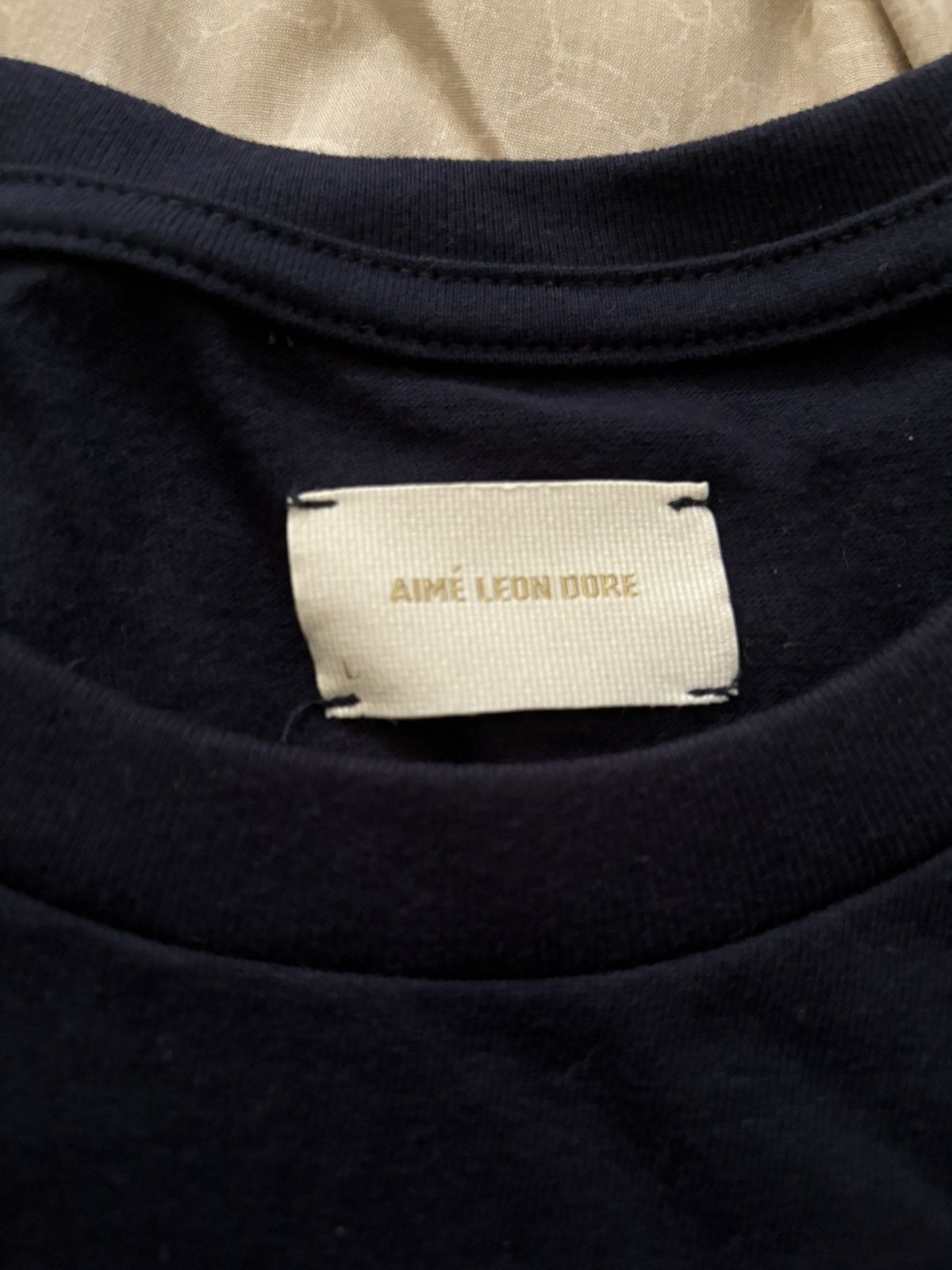Aime Leon Dore Aime Leon Dore London Exclusive Navy Tee Size US L / EU 52-54 / 3 - 3 Thumbnail