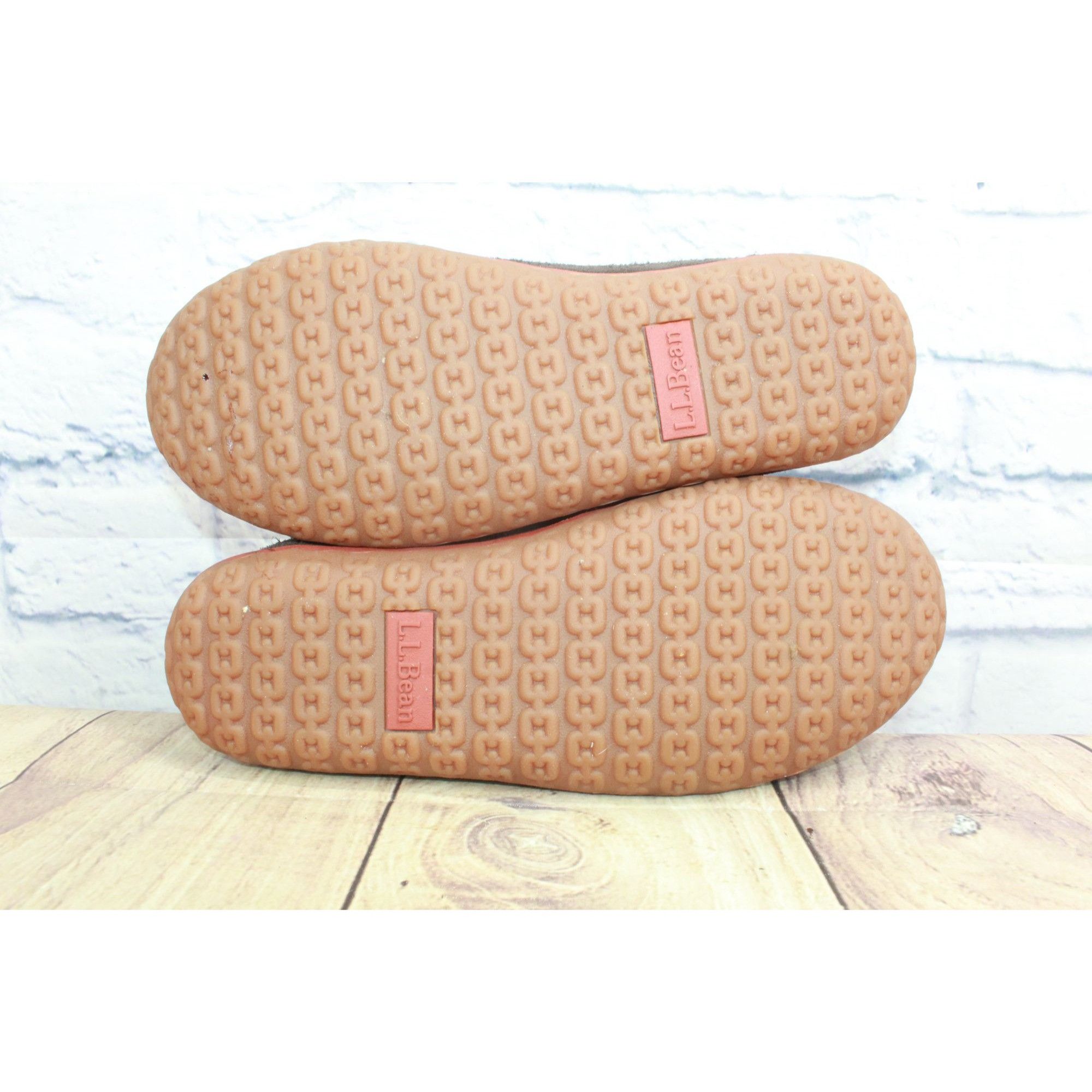 L.L. Bean LL Bean Men's Brown Suede Mountain Bean Slippers Size US 9 / EU 42 - 9 Thumbnail